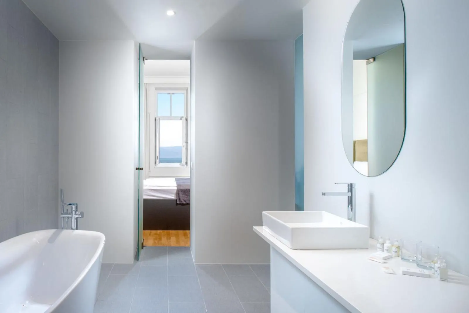 Superior Suite with Balcony Seaside in Aminess Vival Lišanj Family Hotel