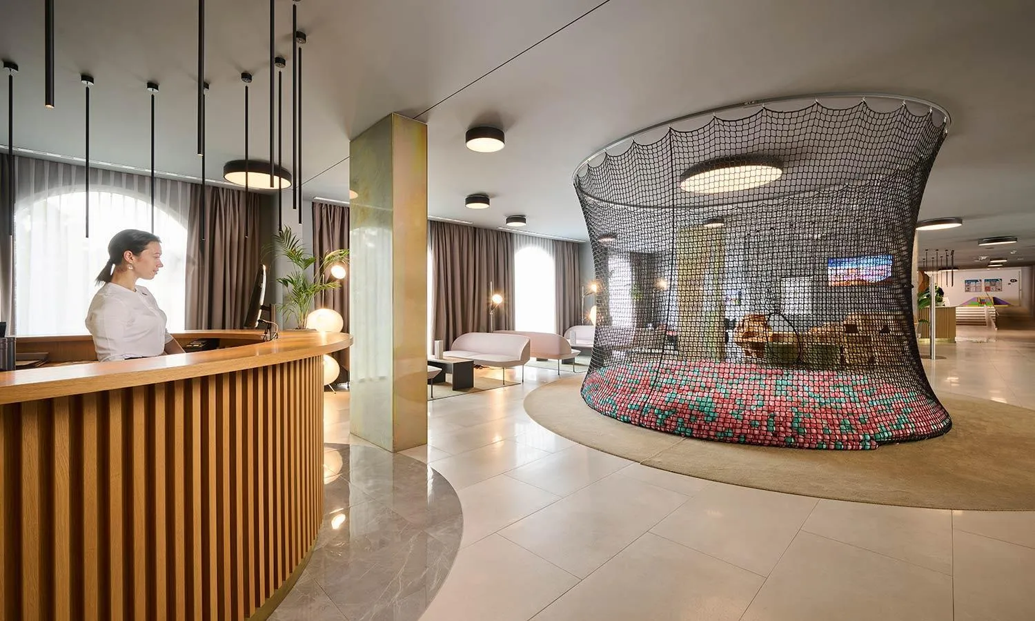 Lobby or reception in Aminess Vival Lišanj Family Hotel