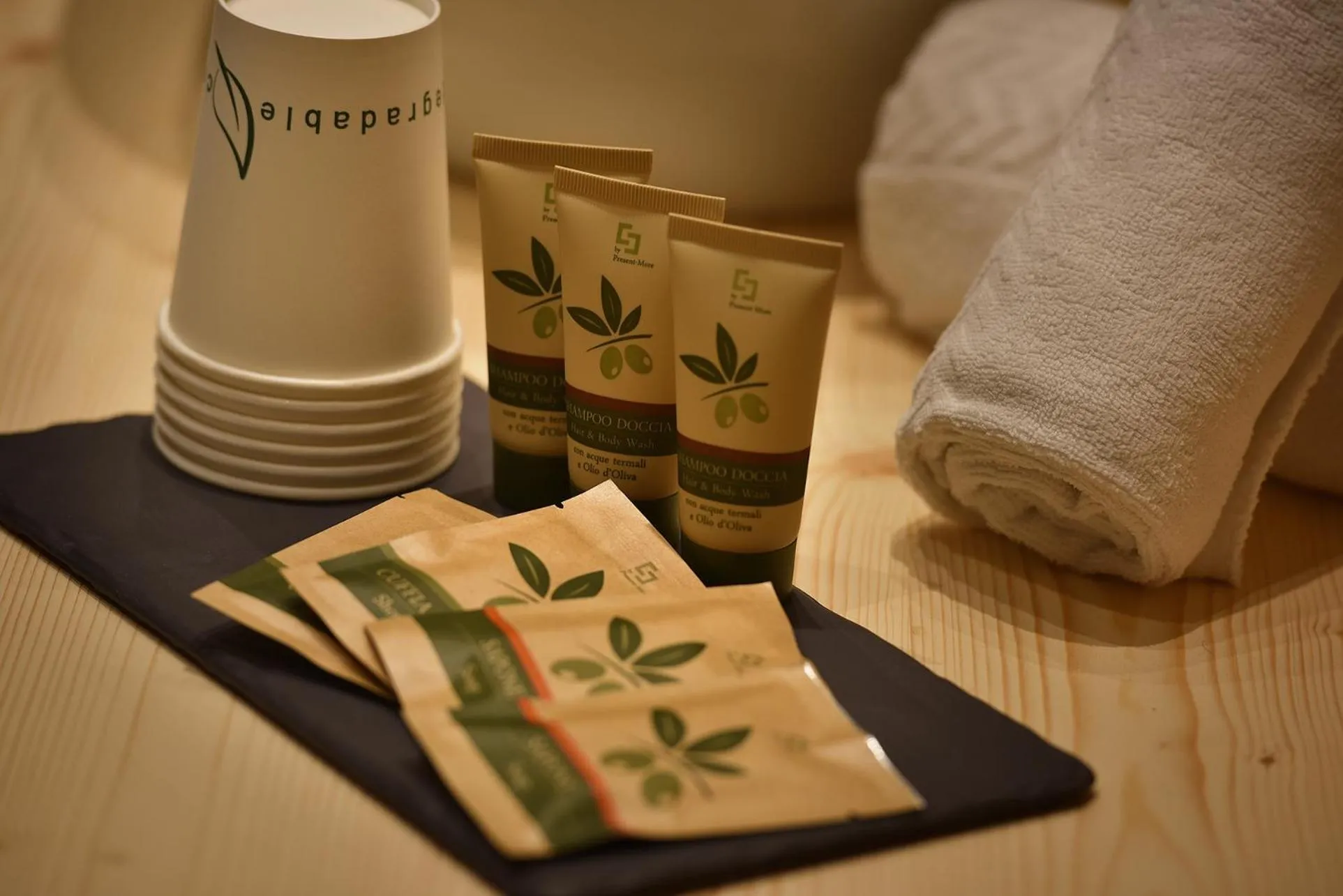 Decorative detail in Hotel Valtellina