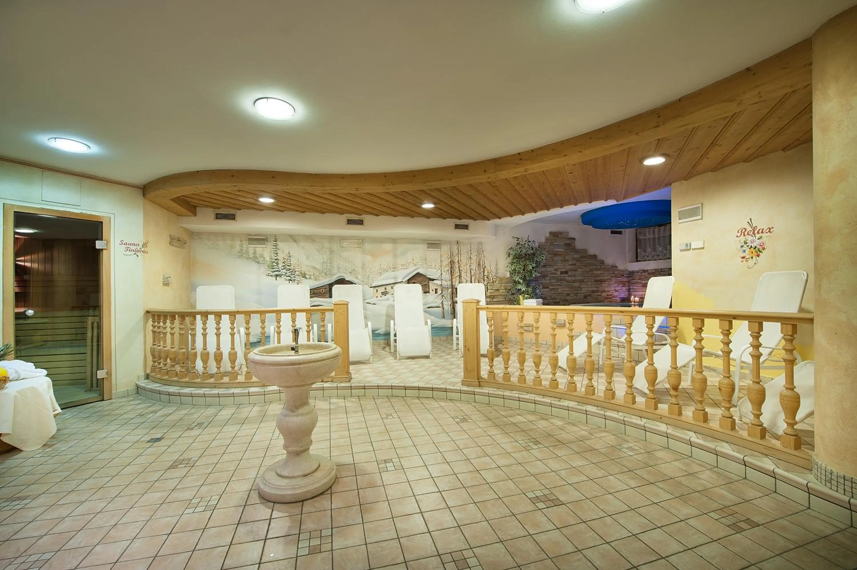 Spa and wellness centre/facilities in Hotel Valtellina