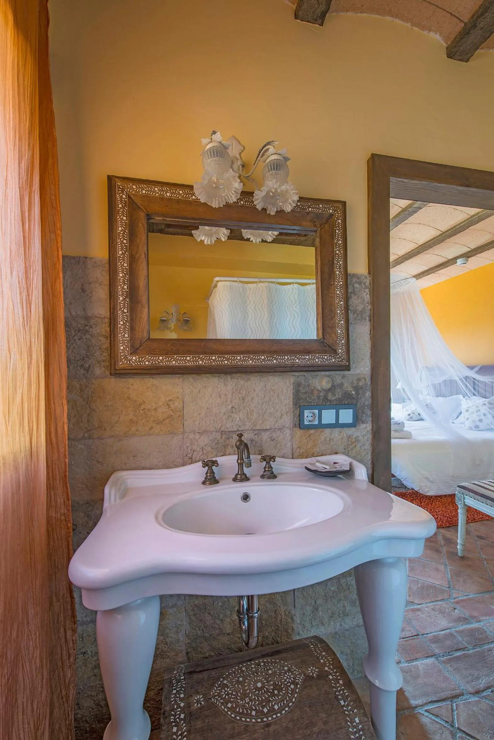 Decorative detail in Hotel Rural & Spa Mas Prat