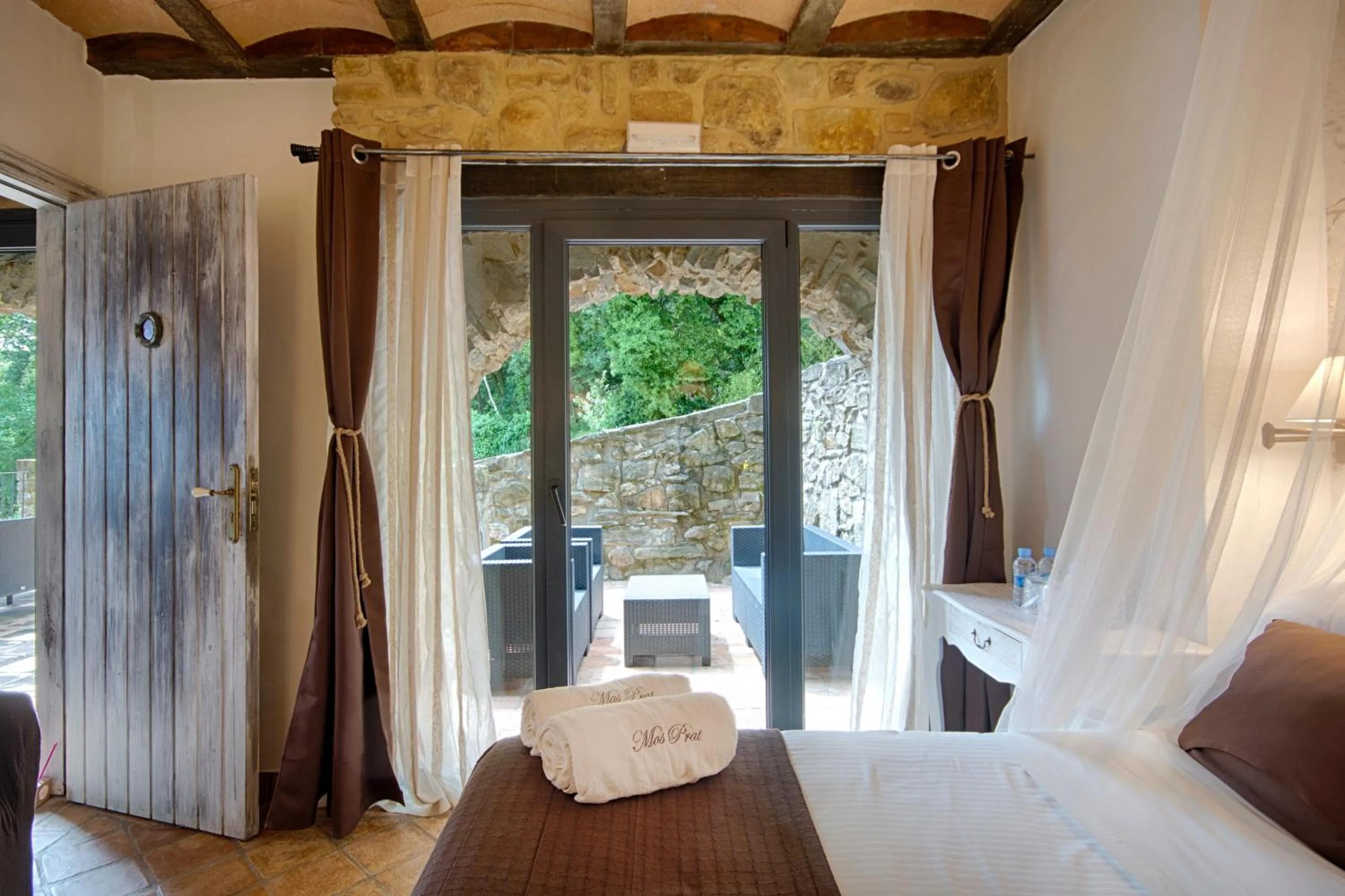 Bed in Hotel Rural & Spa Mas Prat