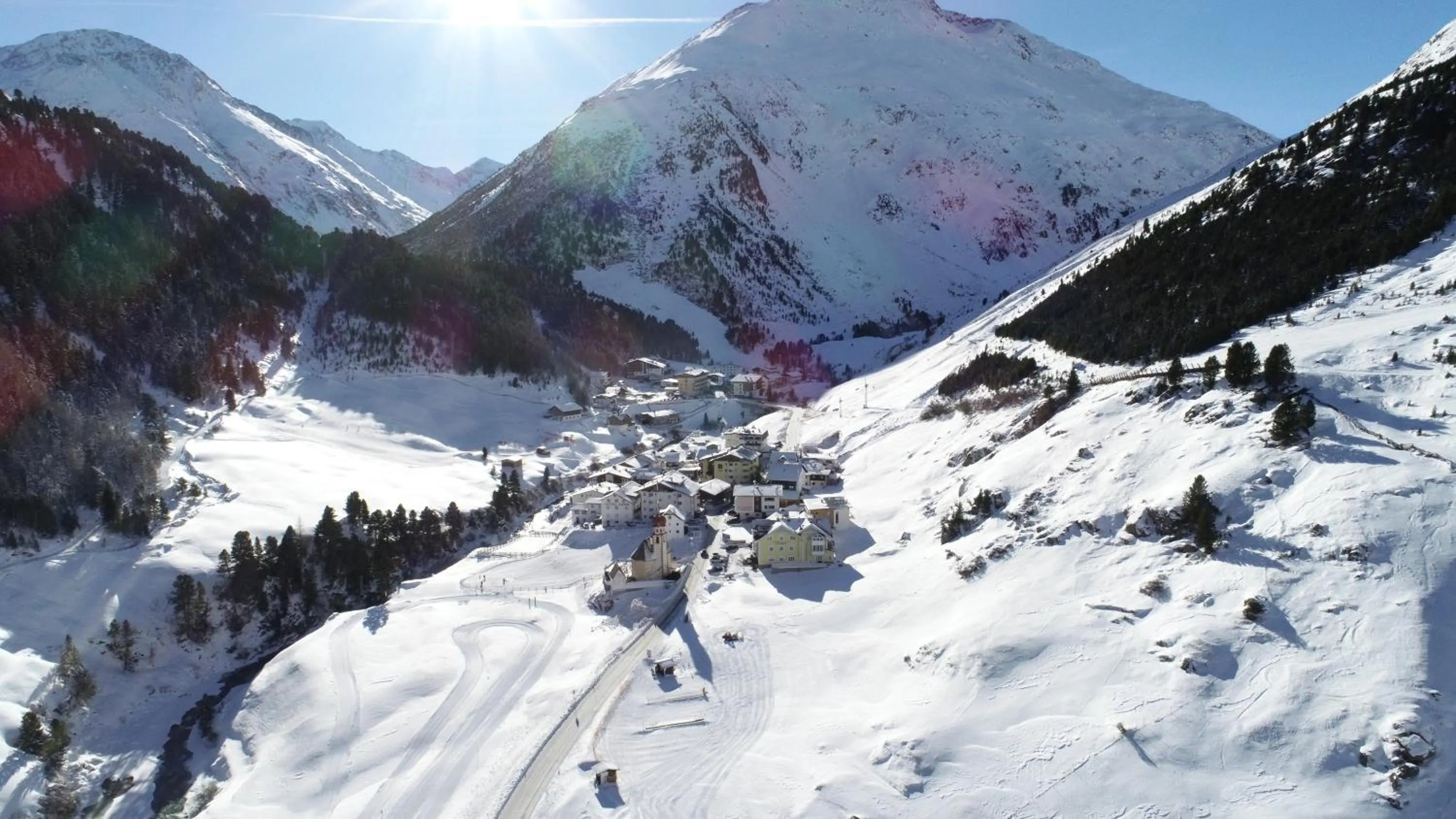 Winter in Hotel Vent