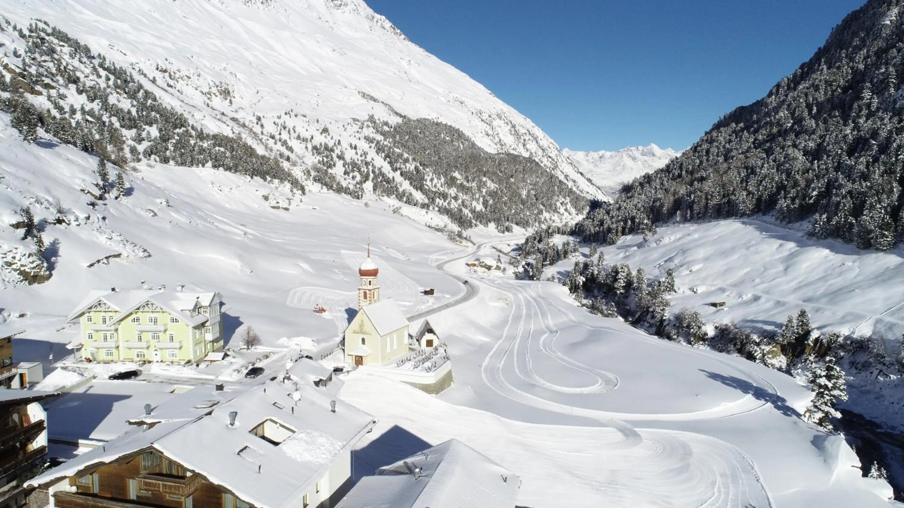Natural landscape in Hotel Vent