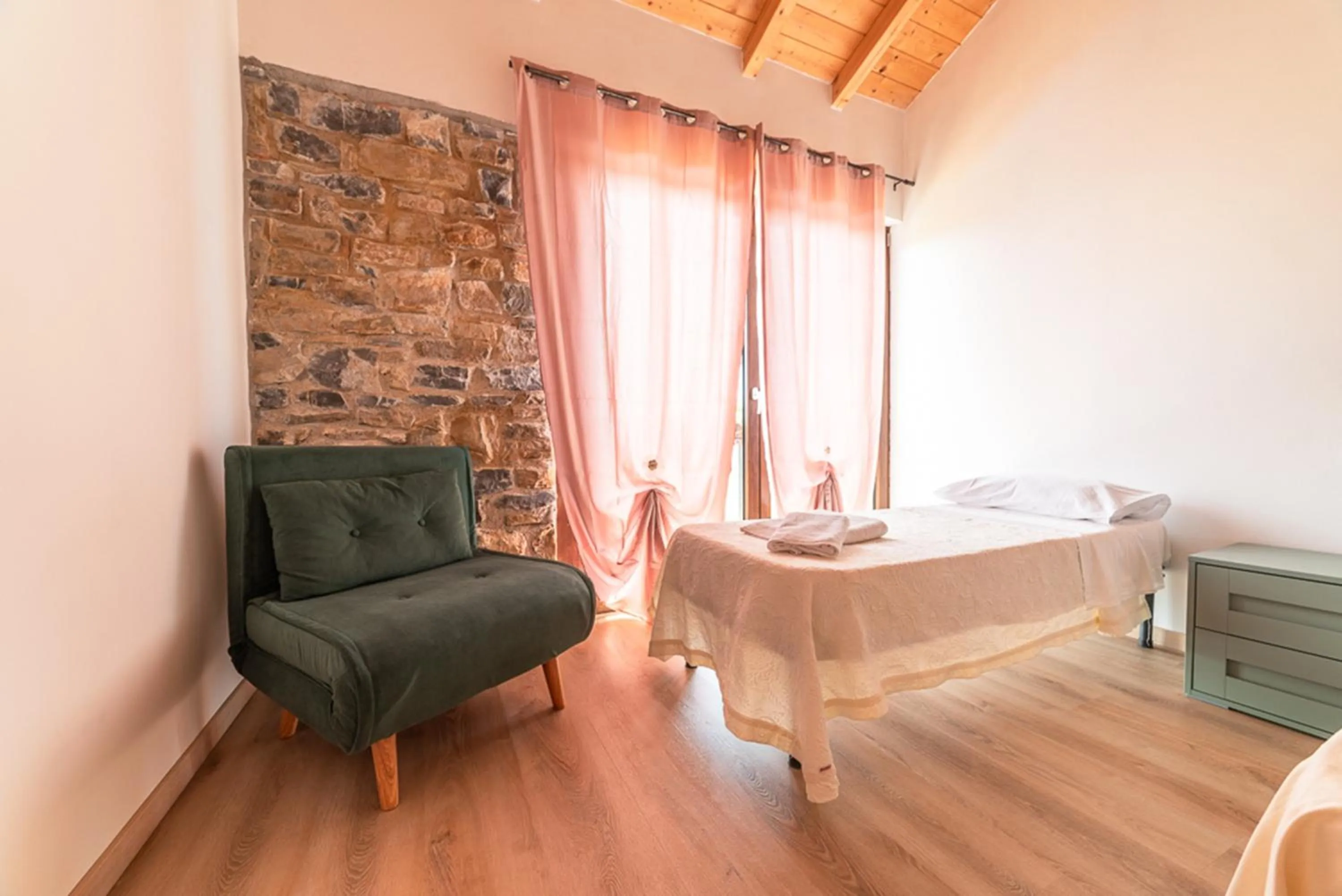 Bed in Agriturismo San Basilio