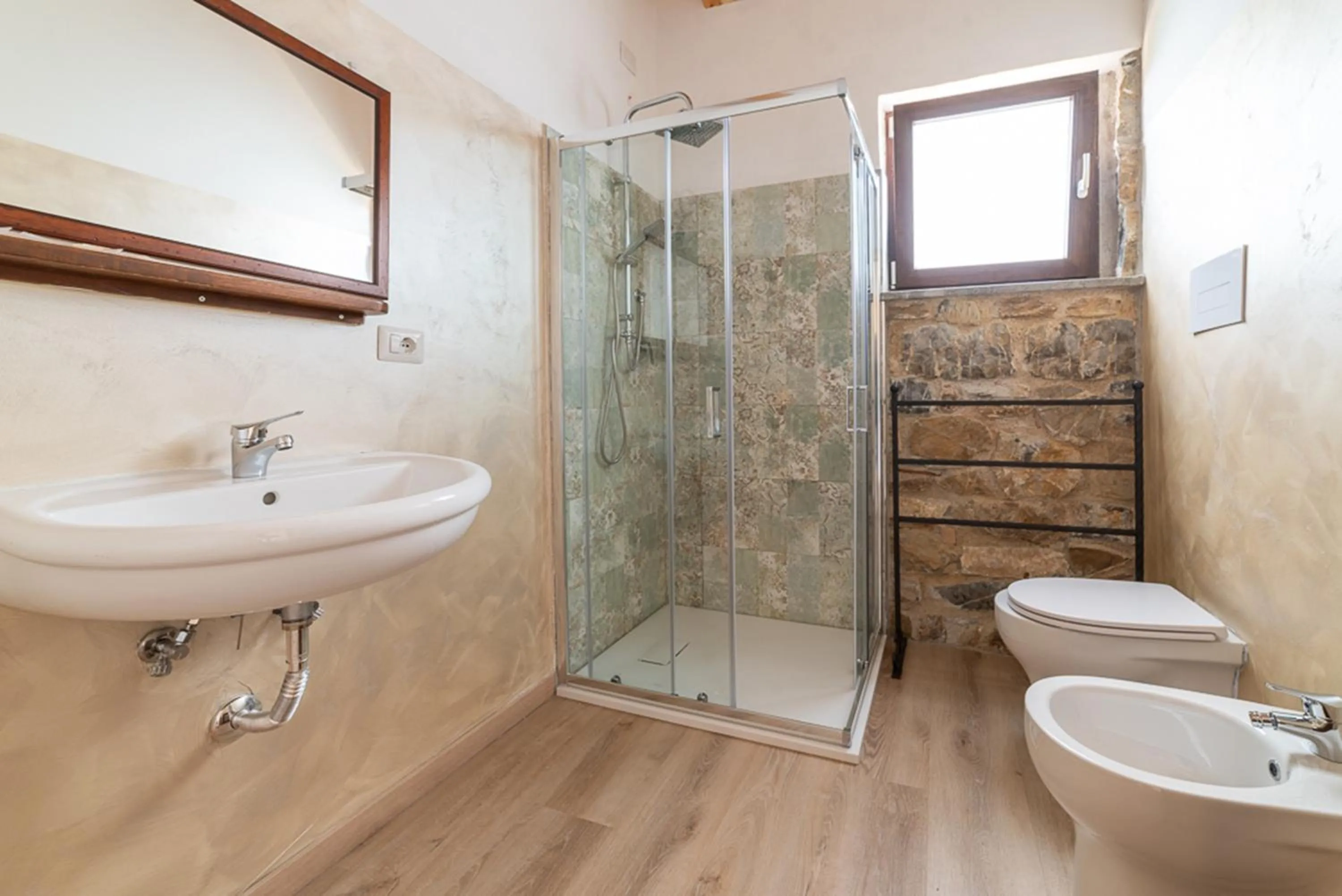 Bathroom in Agriturismo San Basilio