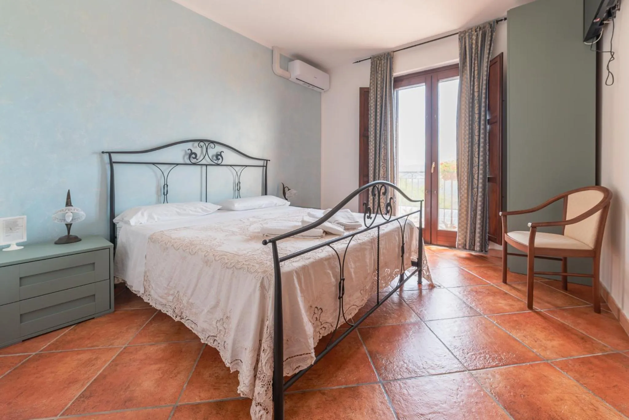 Bed in Agriturismo San Basilio
