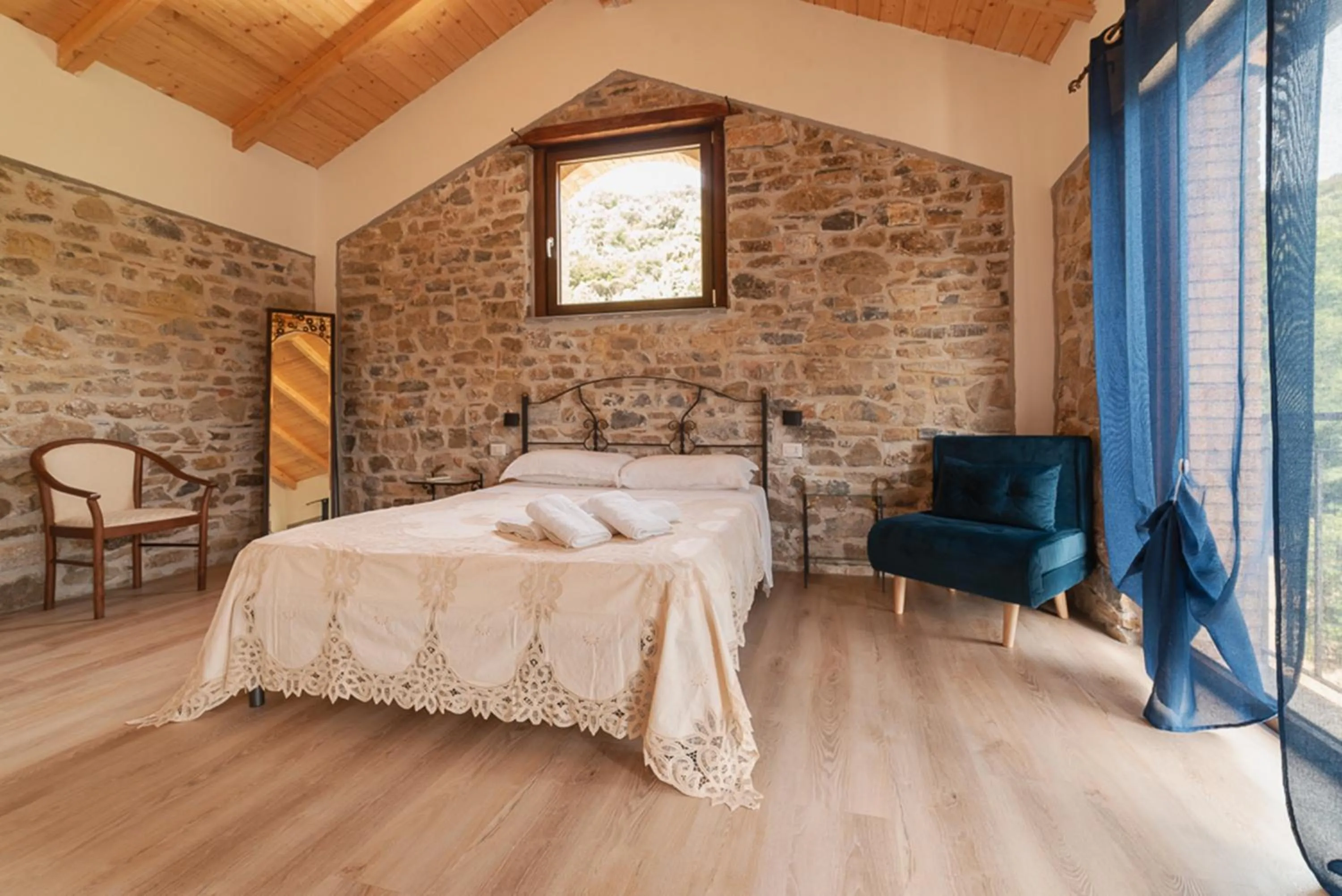 Photo of the whole room, Bed in Agriturismo San Basilio