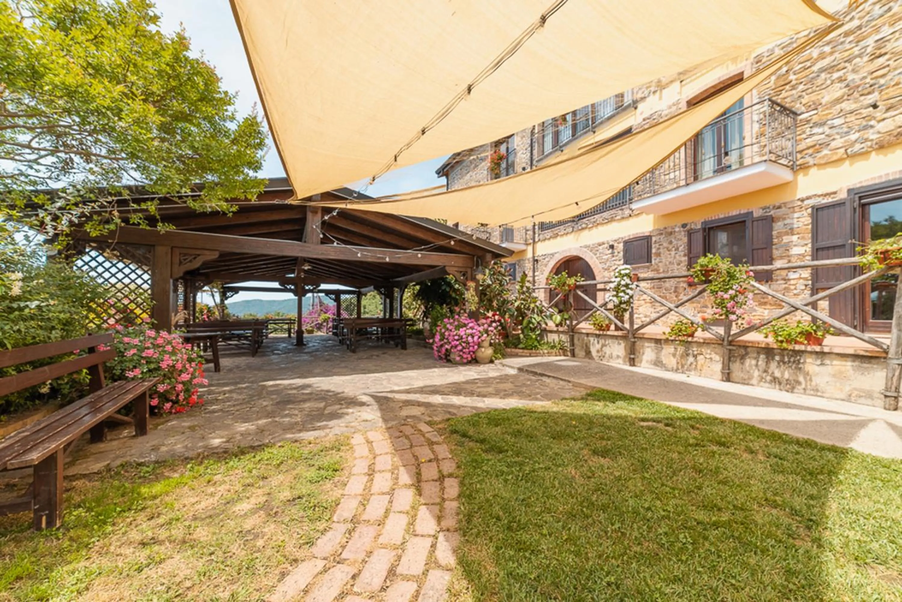 Garden in Agriturismo San Basilio