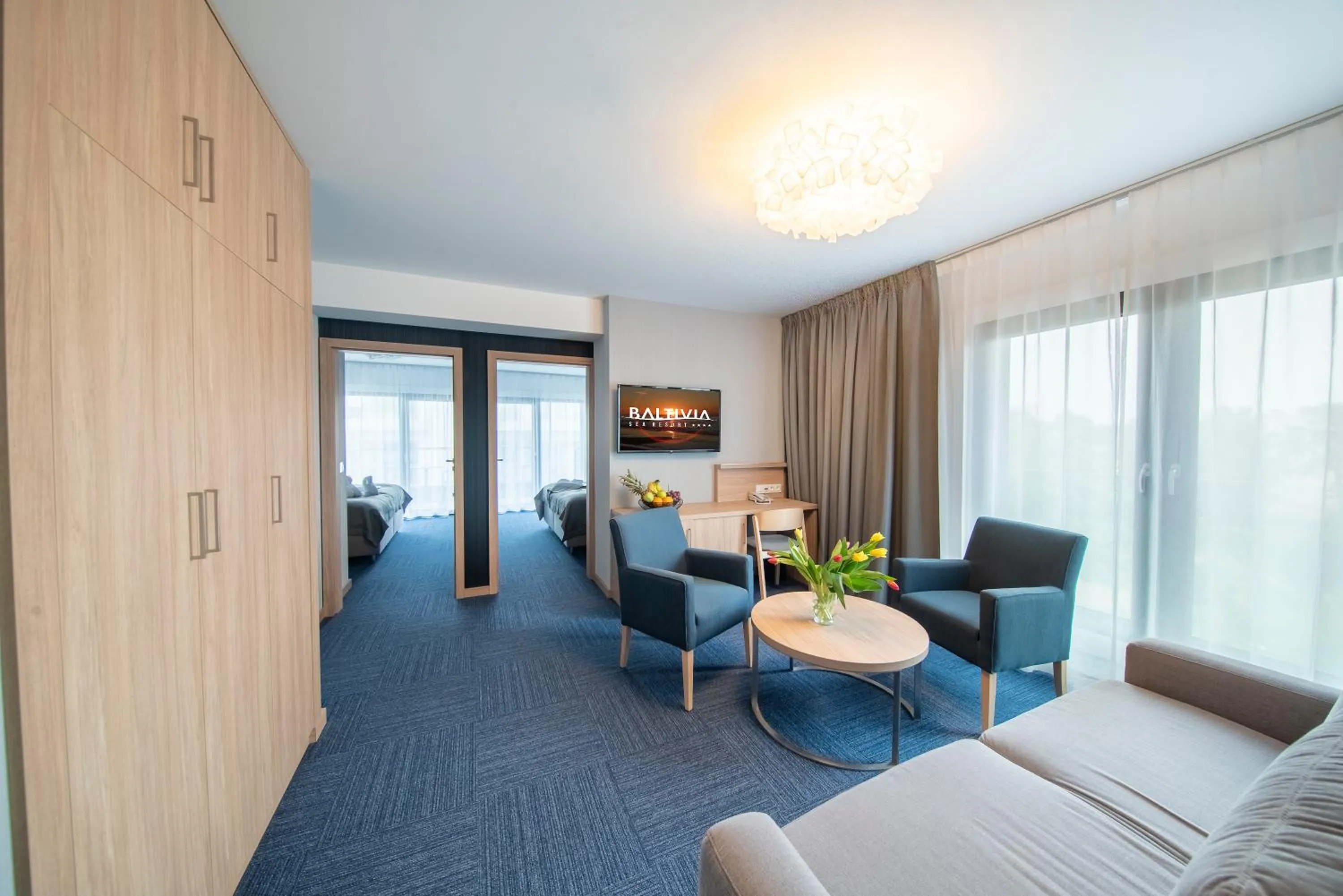 Living room in Baltivia Sea Resort