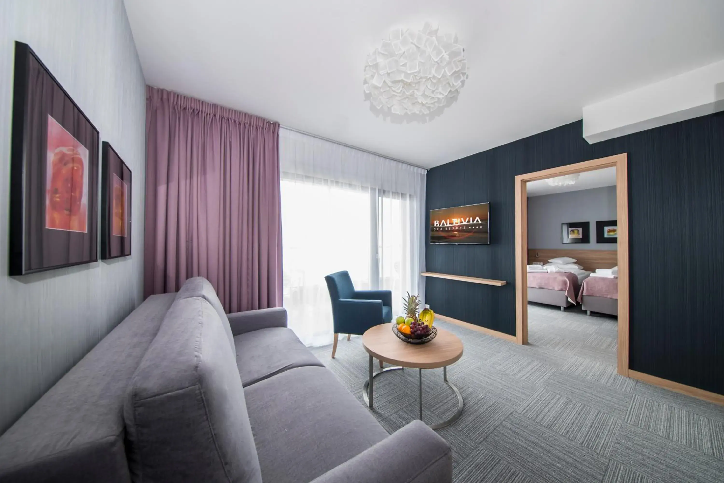 One-Bedroom Suite with Sea View in Baltivia Sea Resort One-Bedroom Suite with Sea View in Baltivia Sea Resort