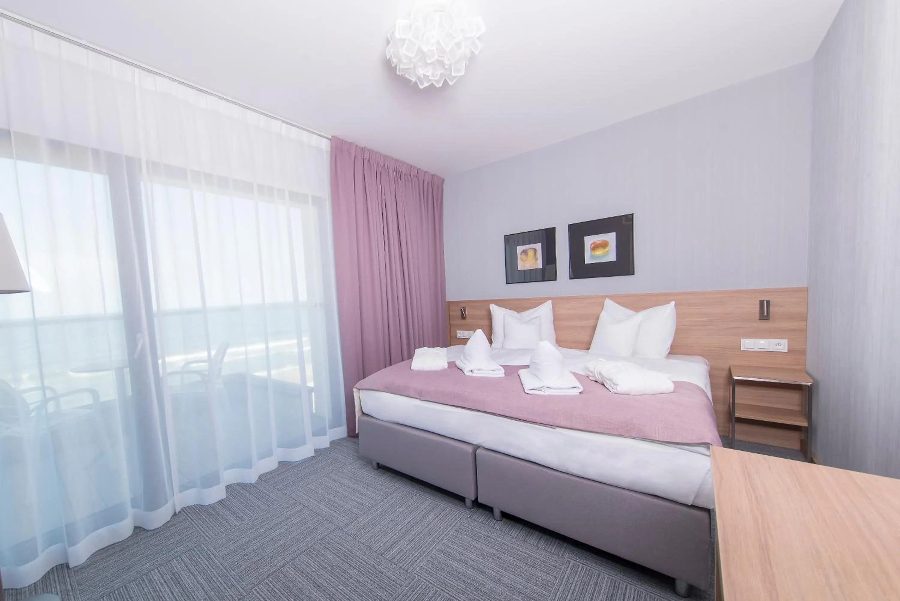 Bed in Baltivia Sea Resort