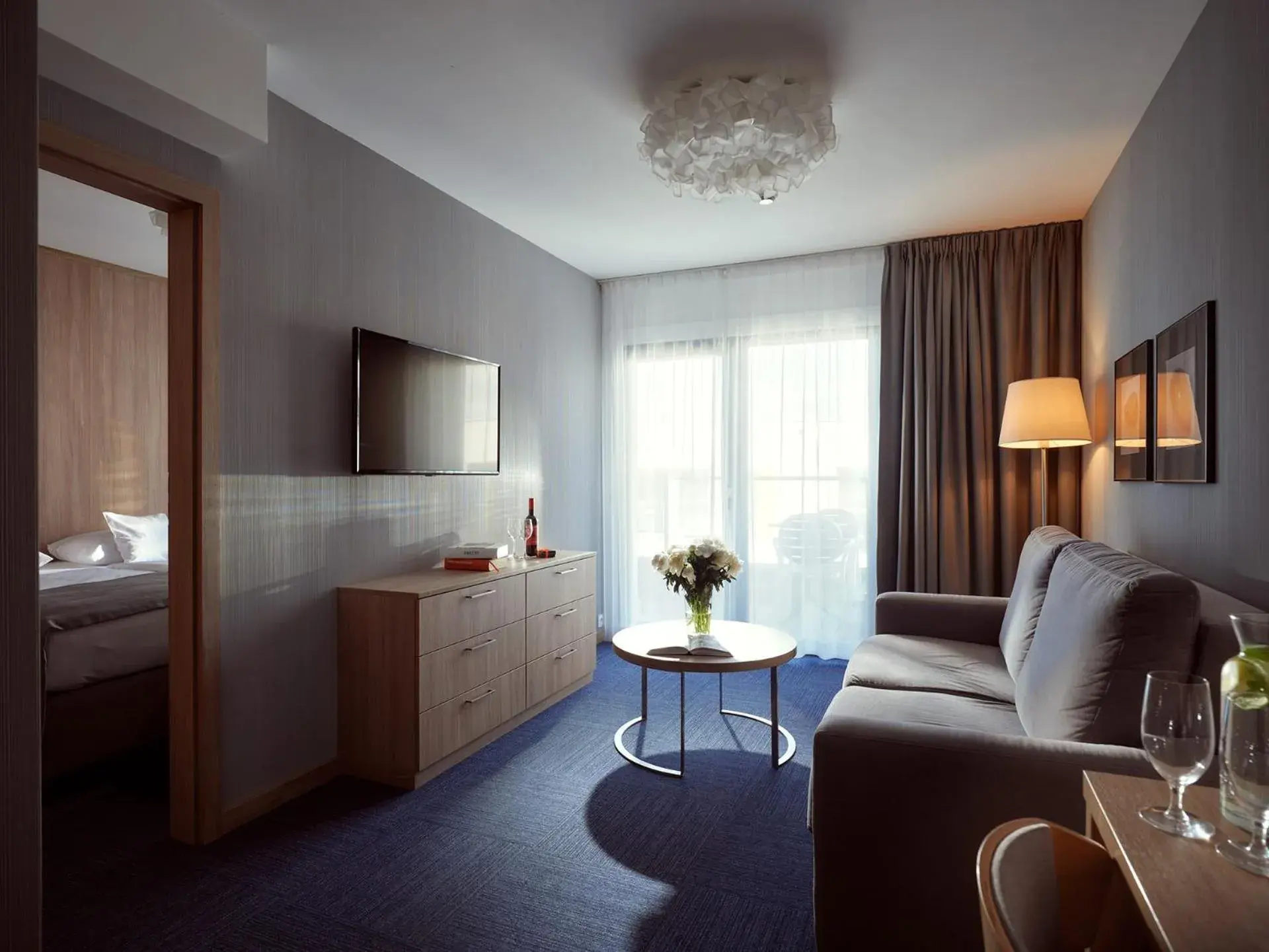 One-Bedroom Suite with Side Sea View in Baltivia Sea Resort One-Bedroom Suite with Side Sea View in Baltivia Sea Resort