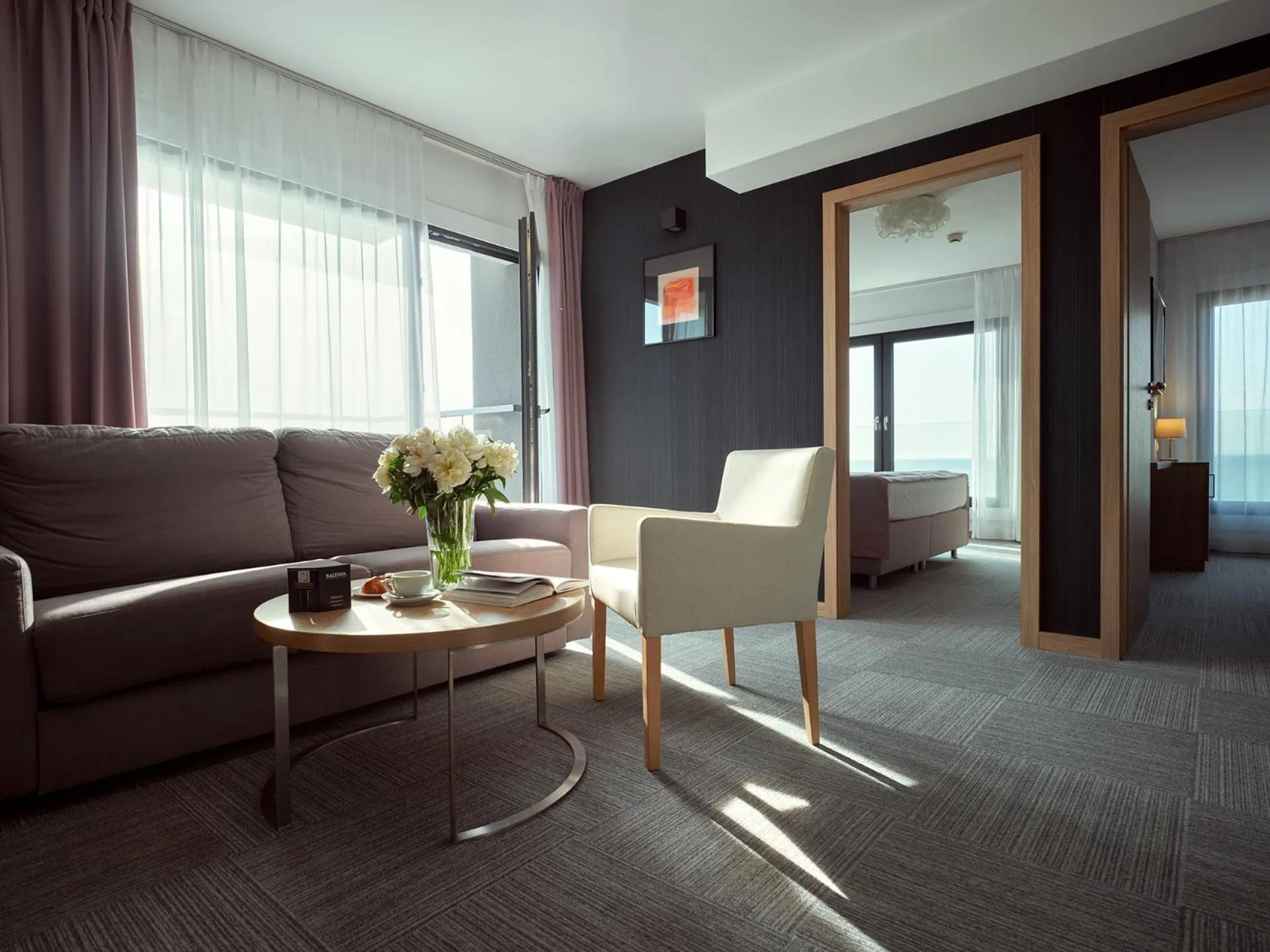 Living room in Baltivia Sea Resort