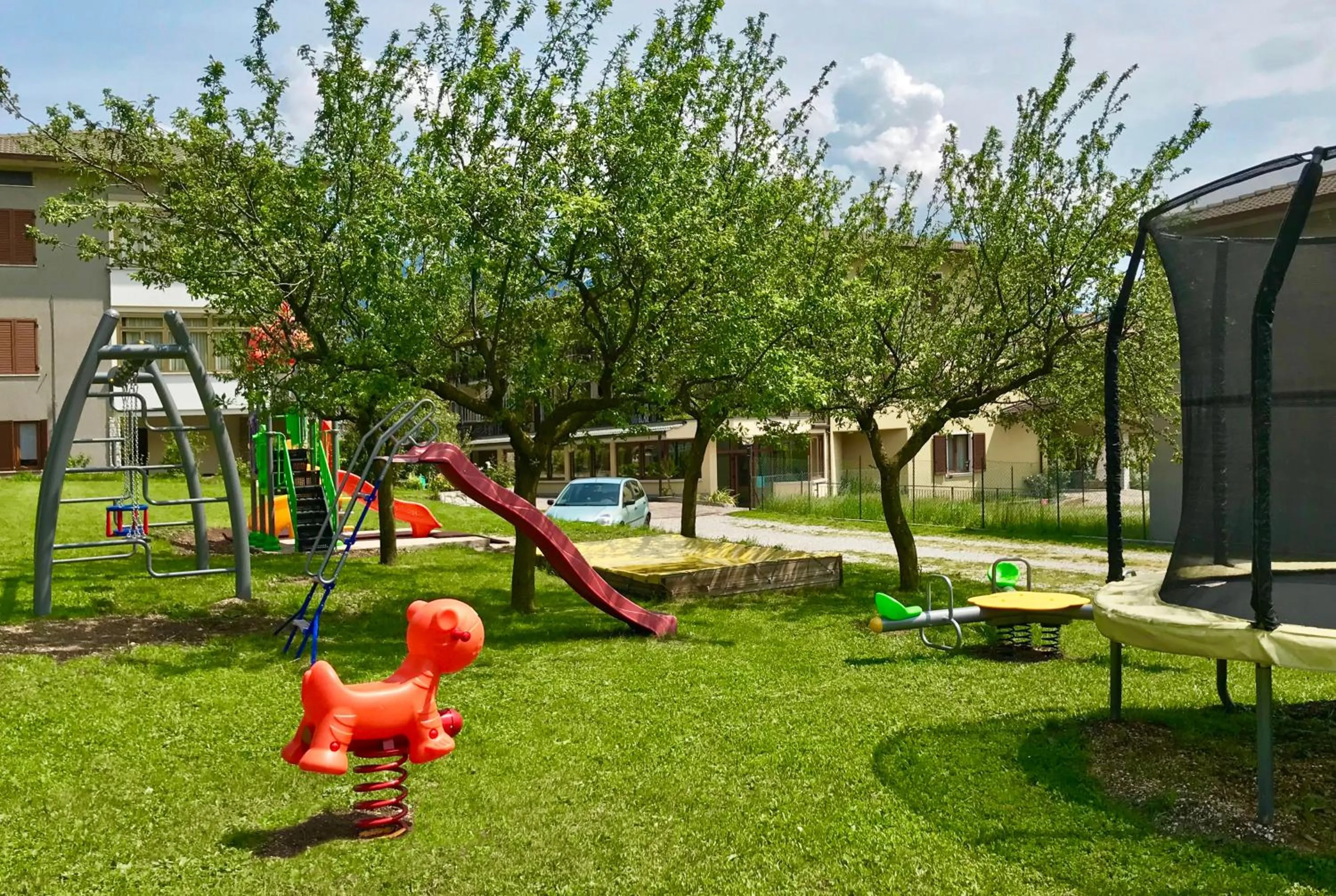 Children play ground in Hotel Astra