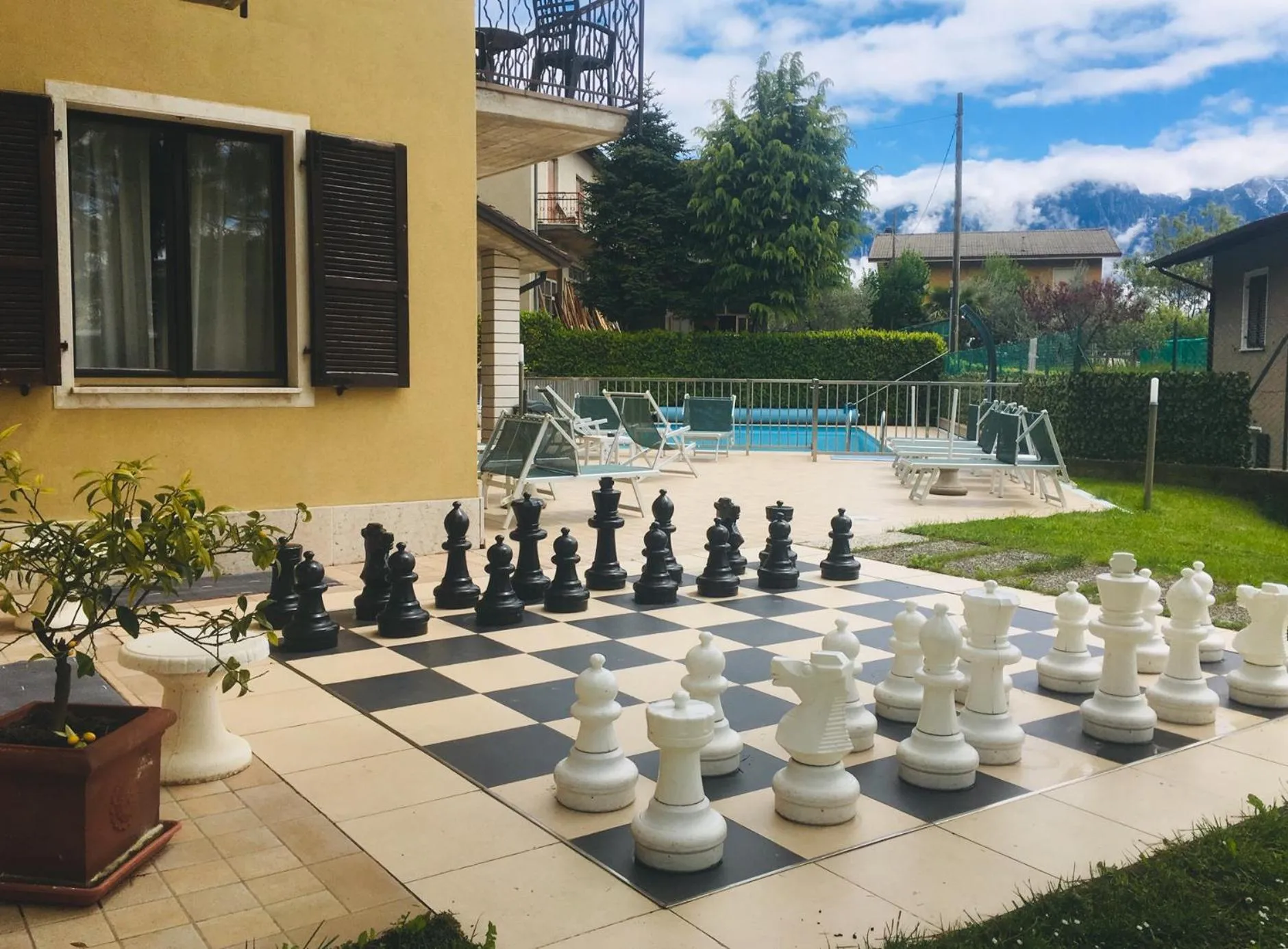 On site in Hotel Astra