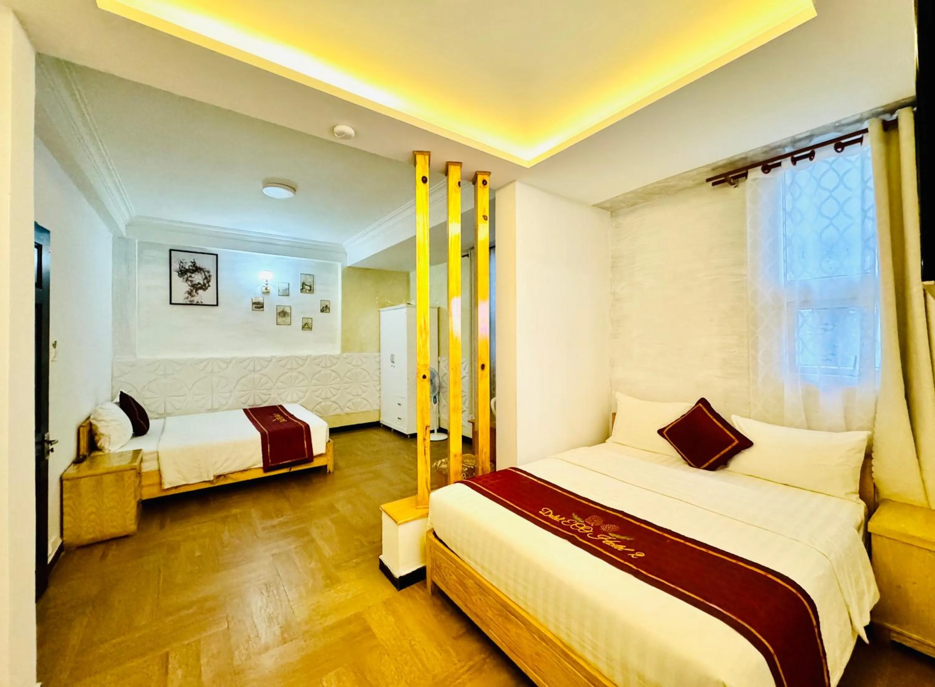 Photo of the whole room, Bed in Dalat ECO Hotel 2