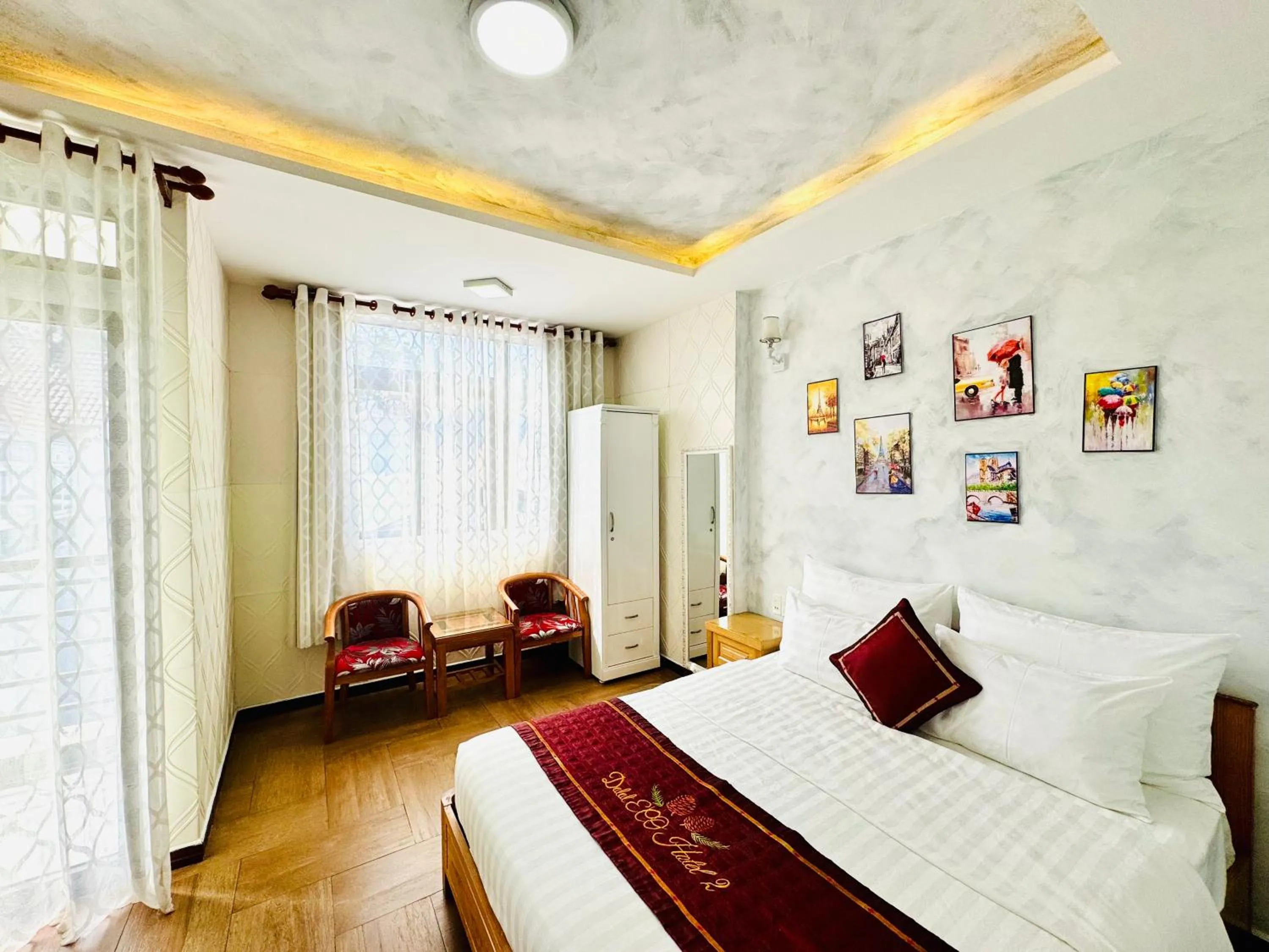 Photo of the whole room, Bed in Dalat ECO Hotel 2