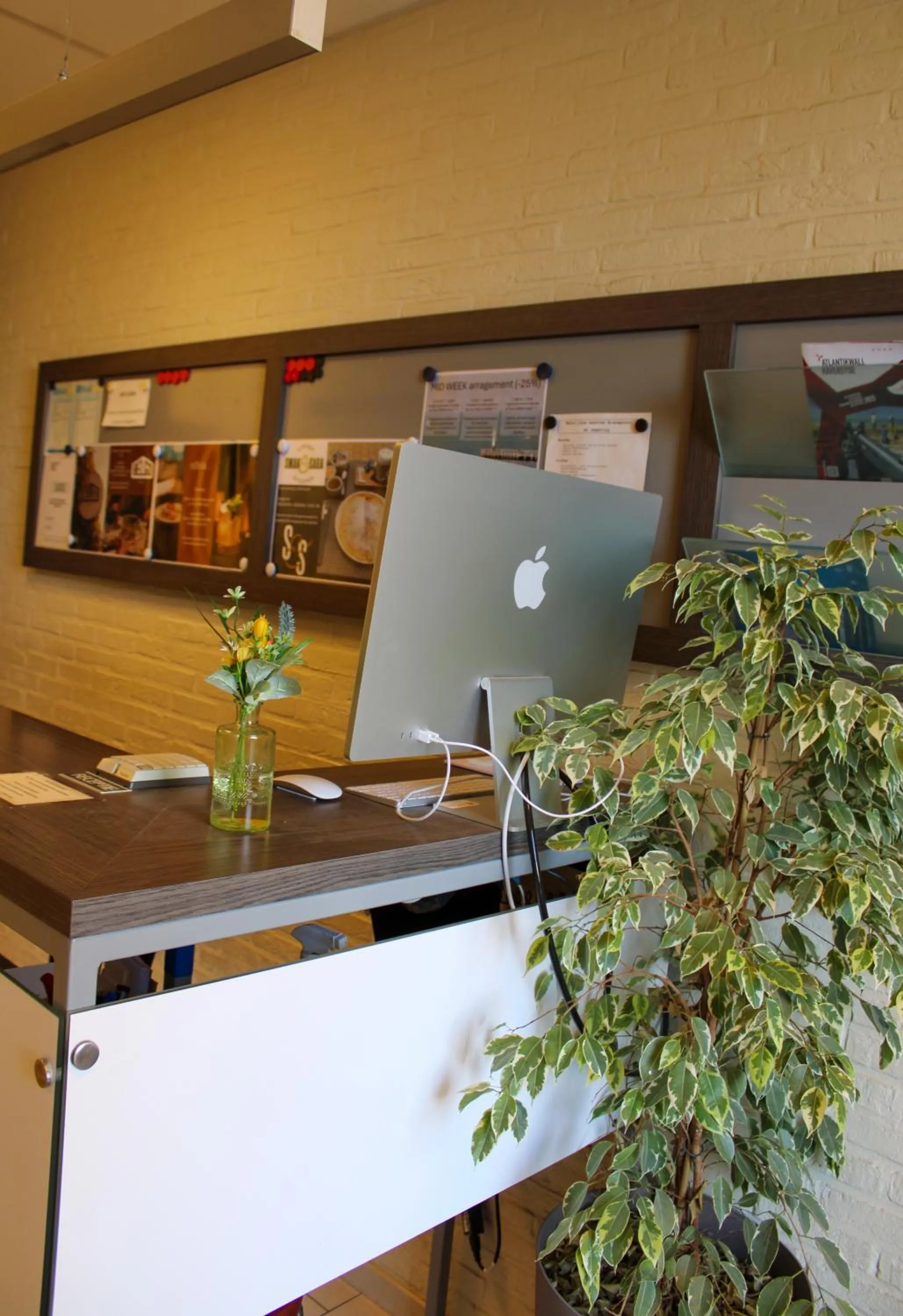 Lobby or reception in Hotel Uilenspiegel