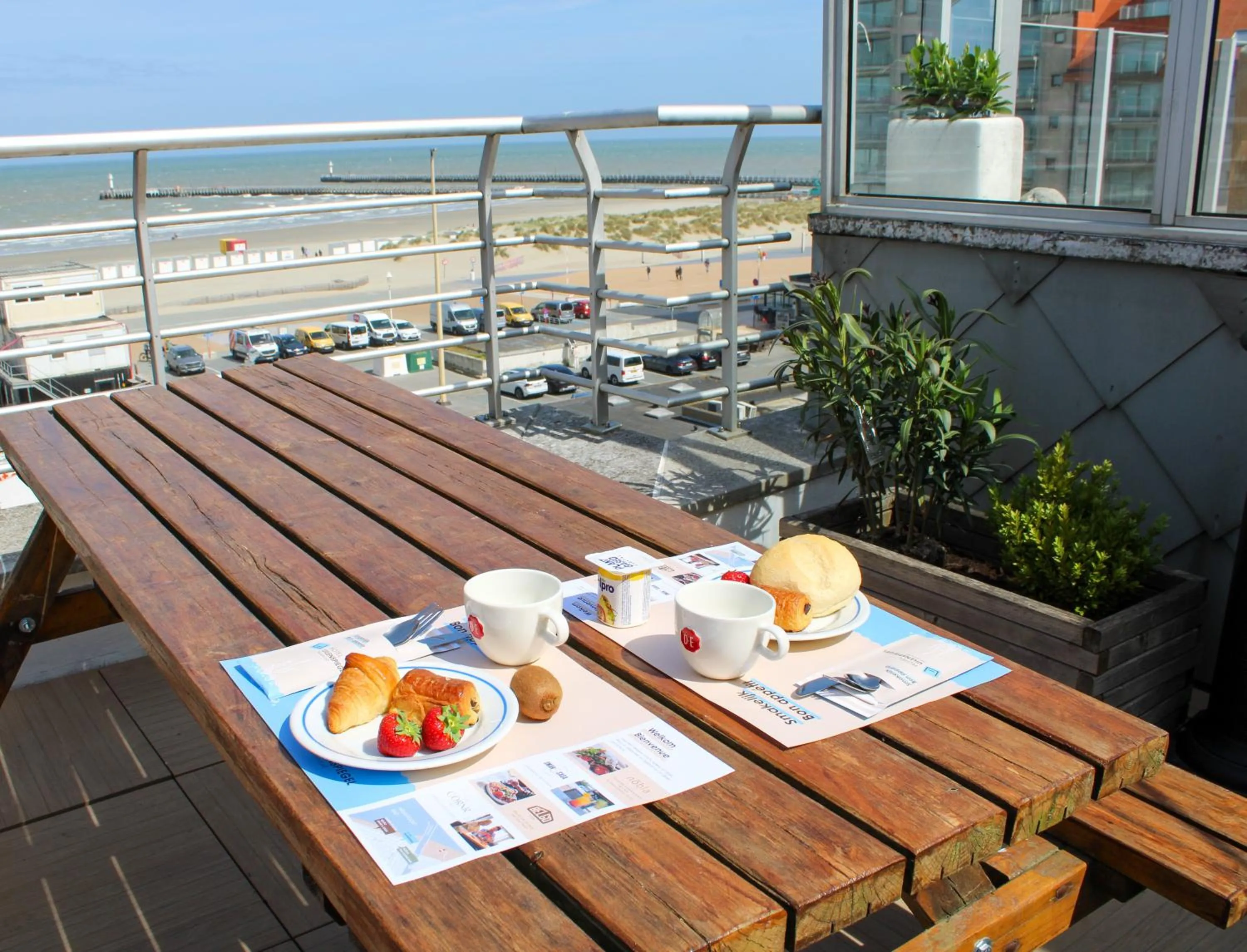Balcony/Terrace in Hotel Uilenspiegel