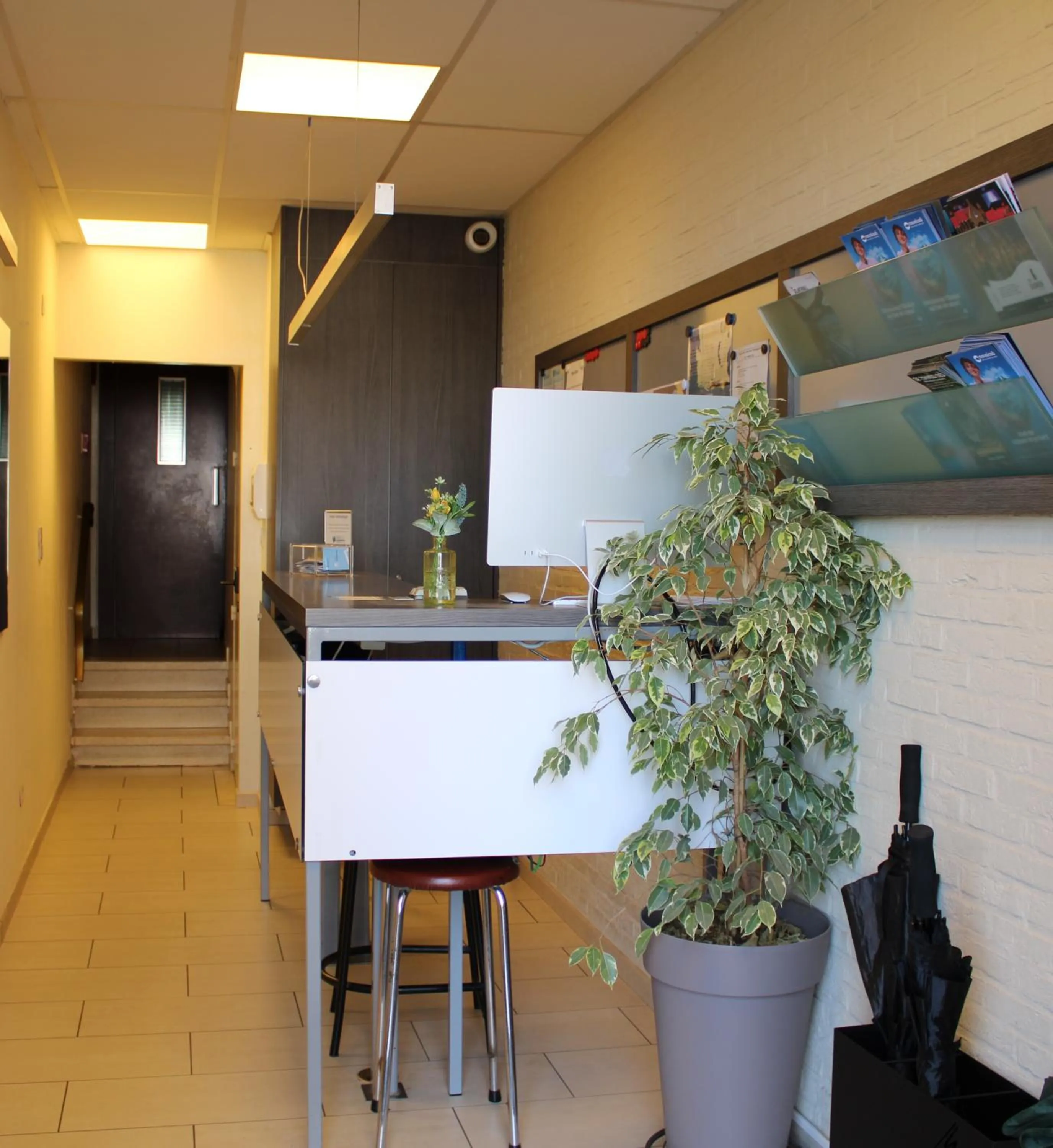 Lobby or reception in Hotel Uilenspiegel