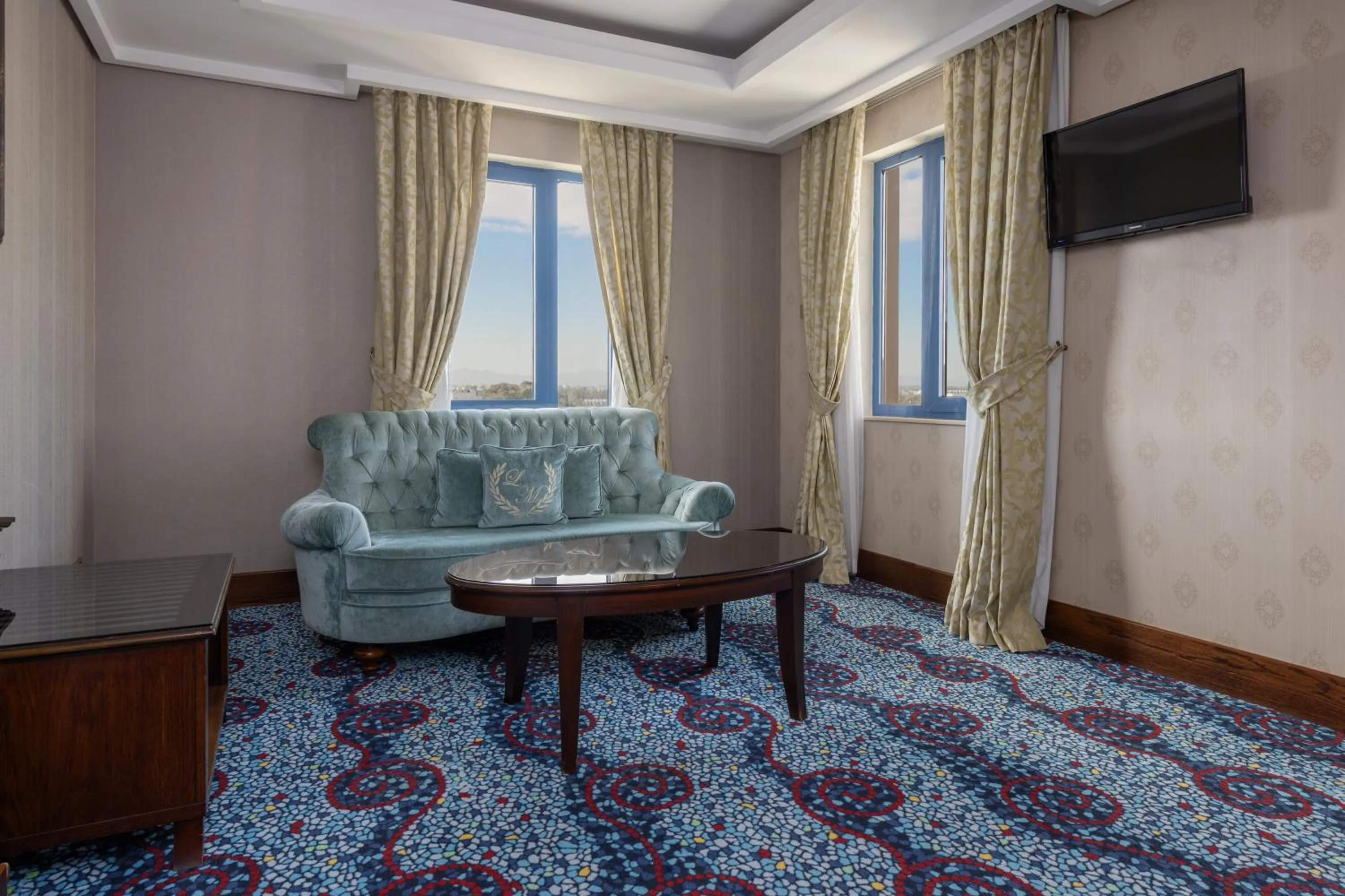 Seating area in Merit Lefkosa Hotel & Casino