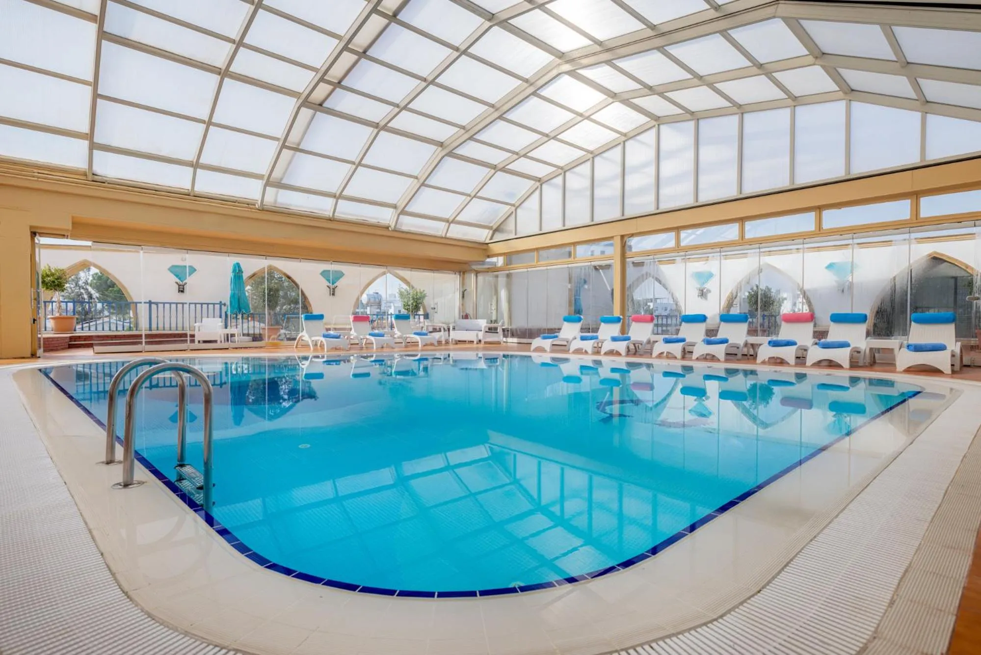 Pool view in Merit Lefkosa Hotel & Casino