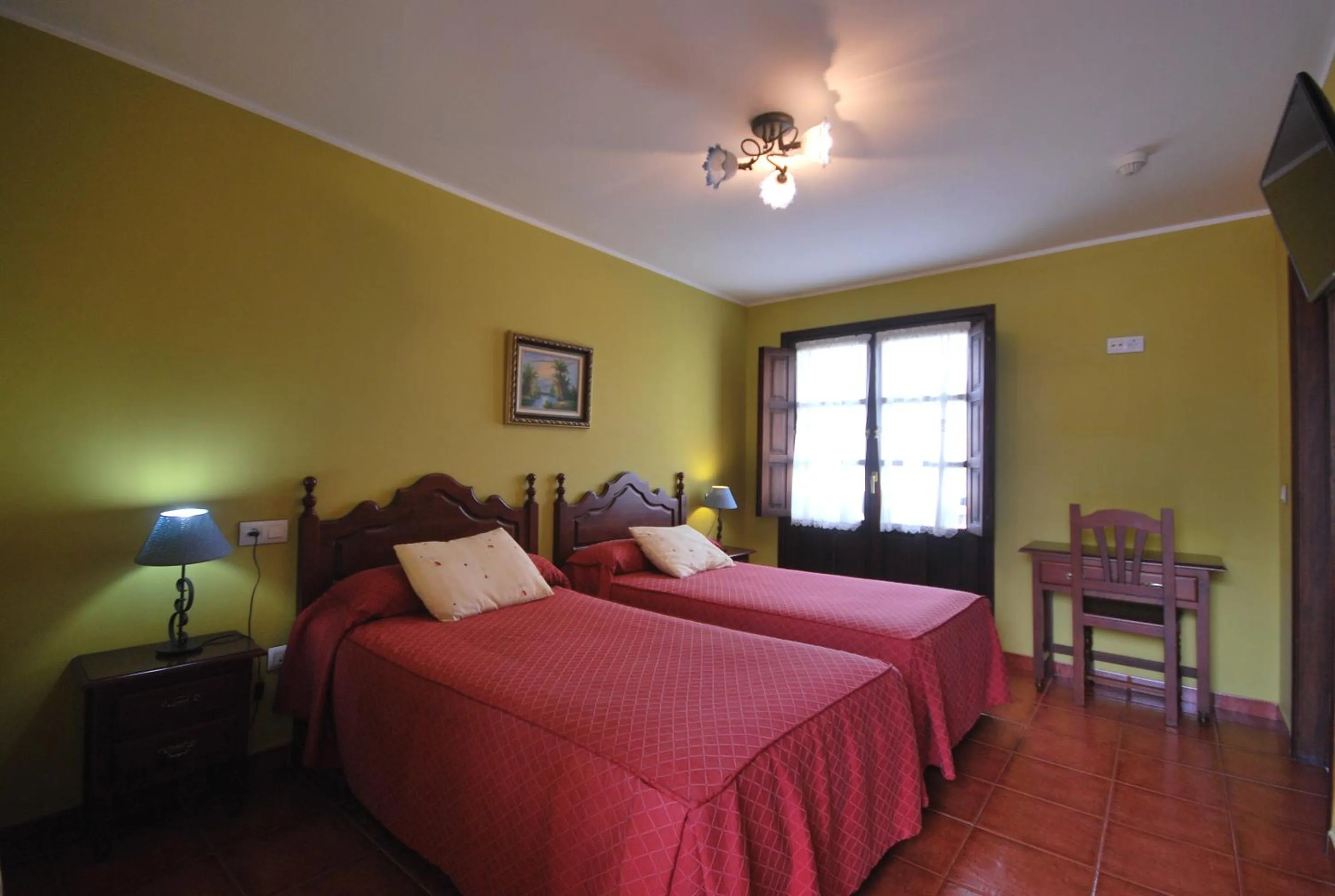 Bed in Hotel Los Ángeles