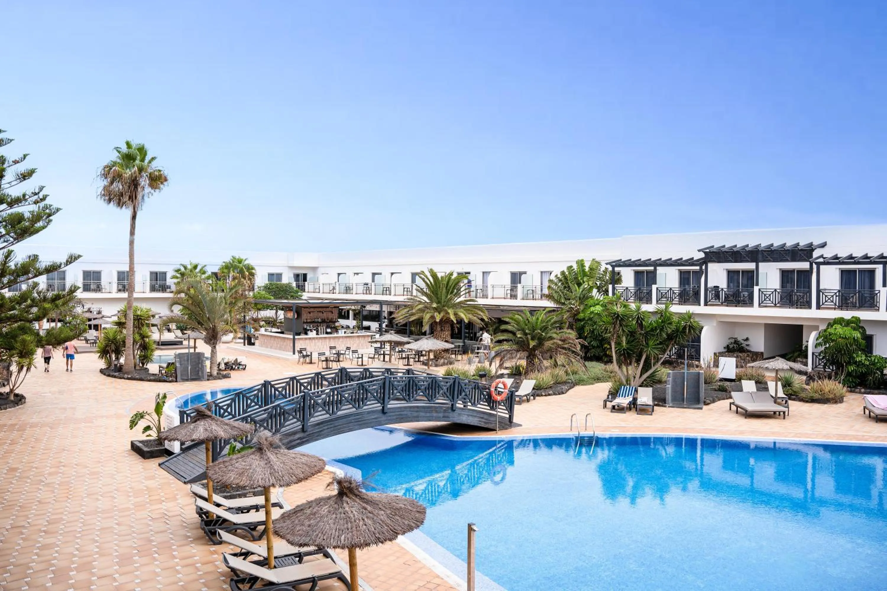 Swimming pool in Coral Cotillo Beach