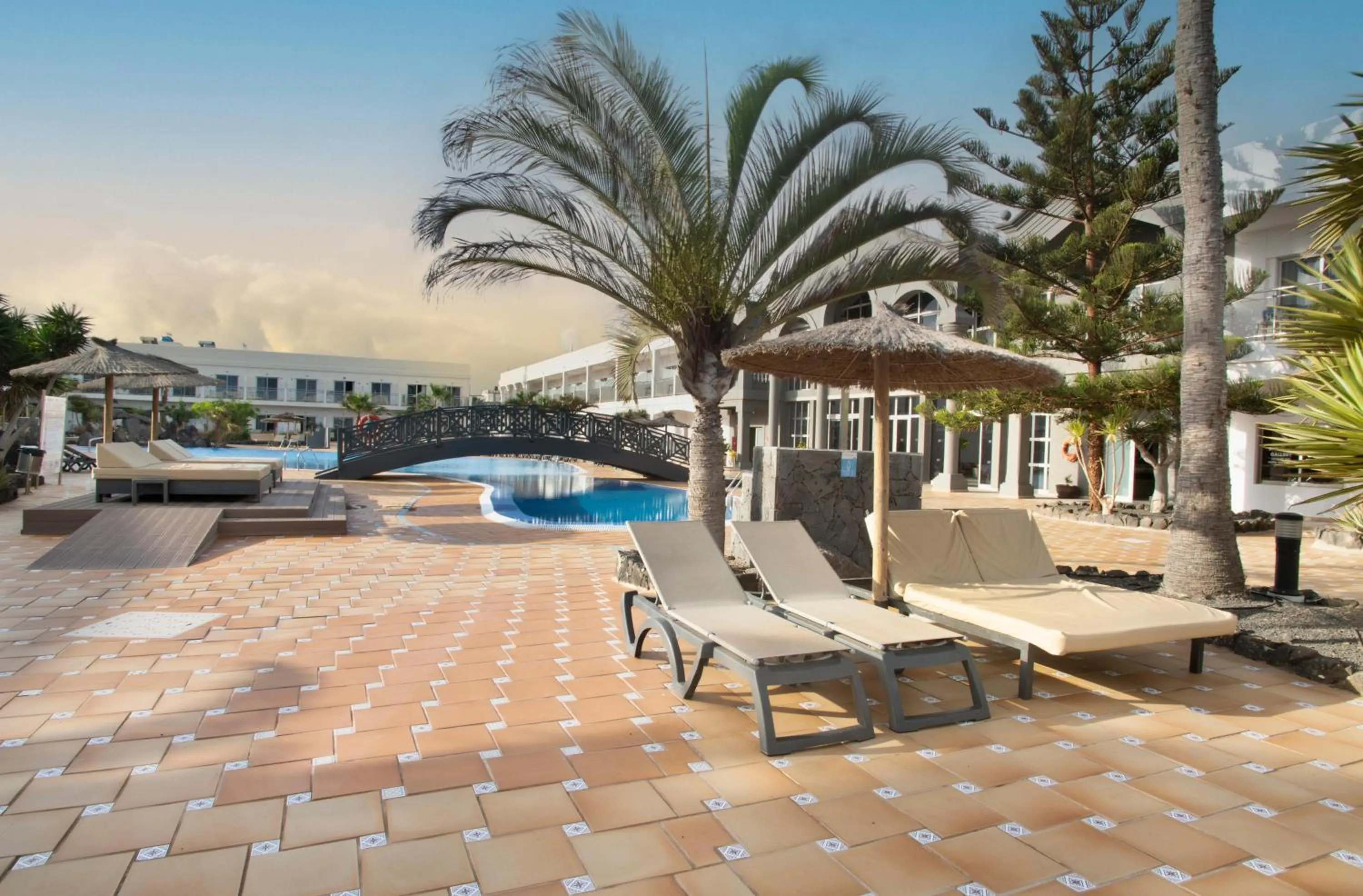 Swimming pool in Coral Cotillo Beach