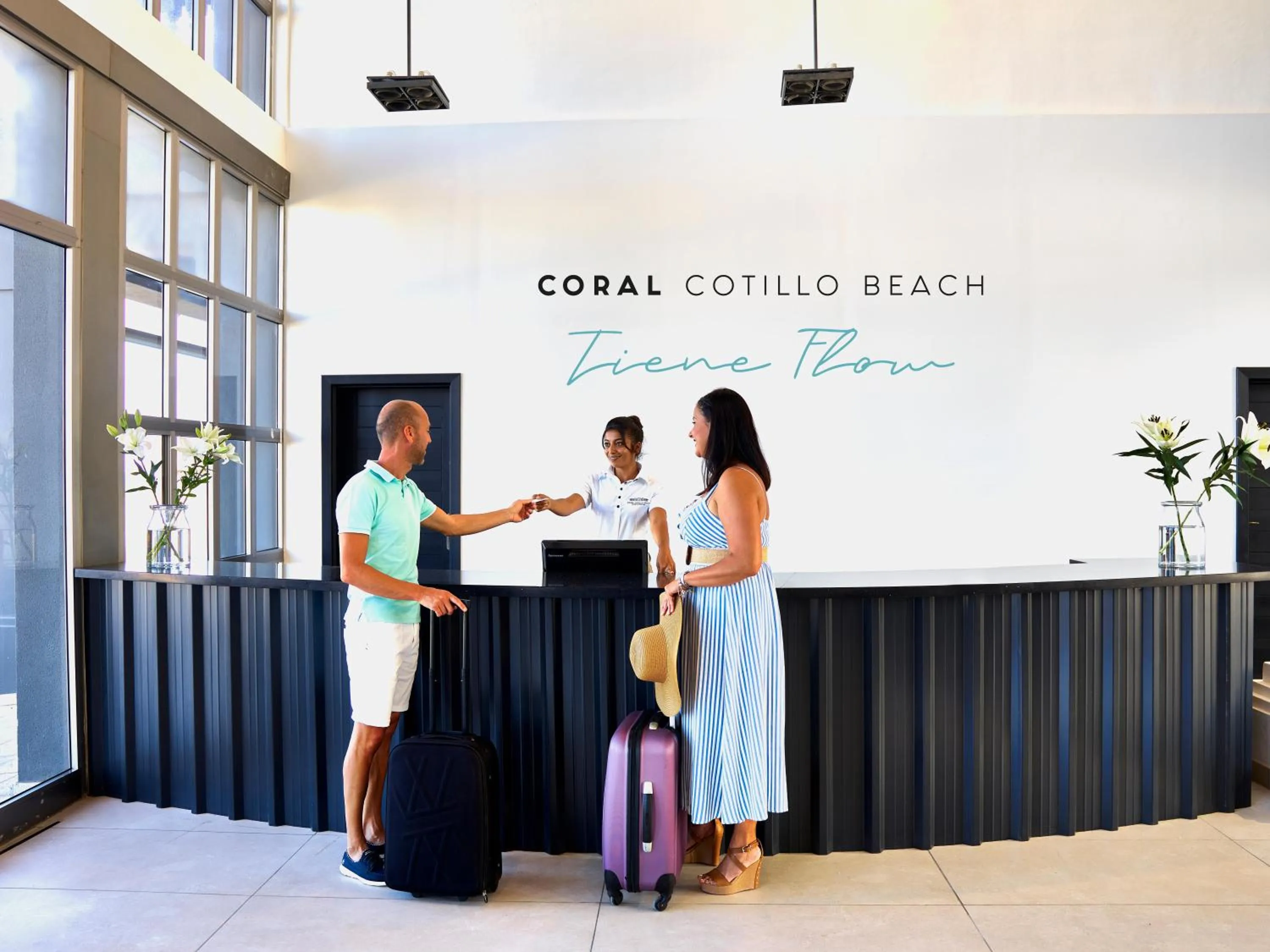 Lobby or reception in Coral Cotillo Beach