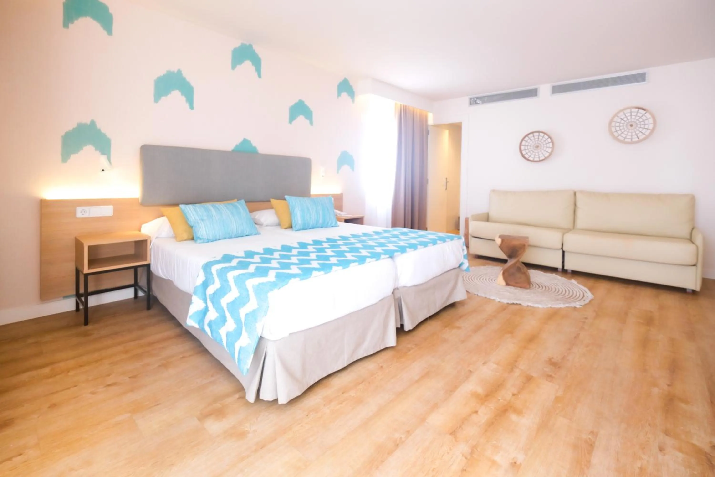 Bed in Cupido Boutique Hotel