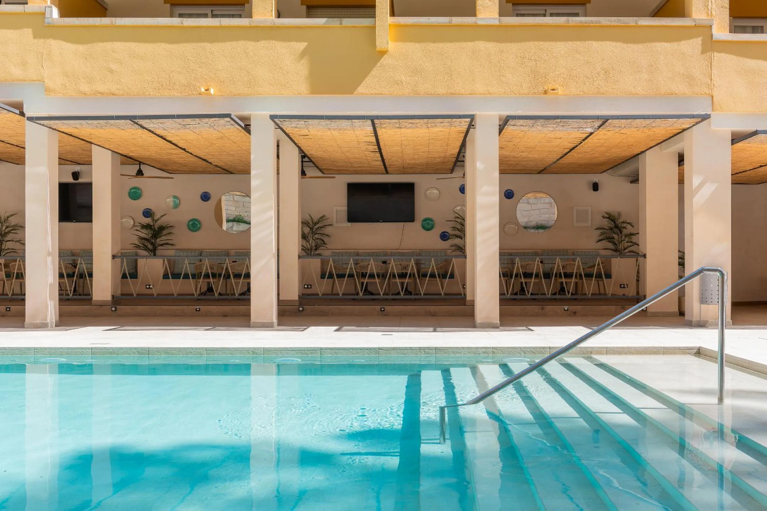 Swimming pool in FLOR los Almendros Apartamentos