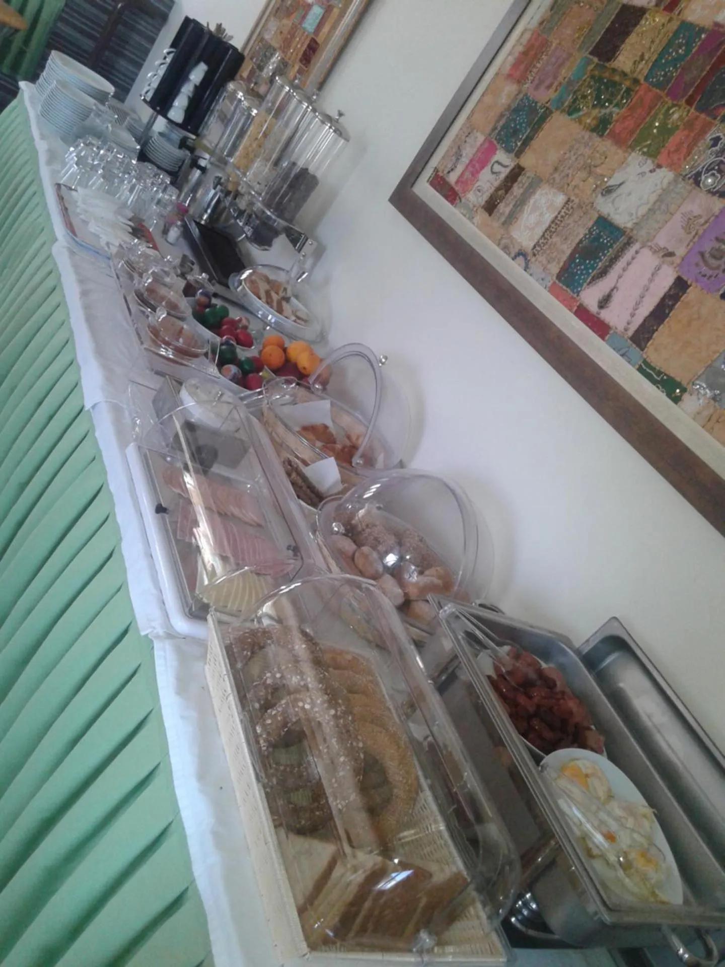 Buffet breakfast in Finiki Plaza