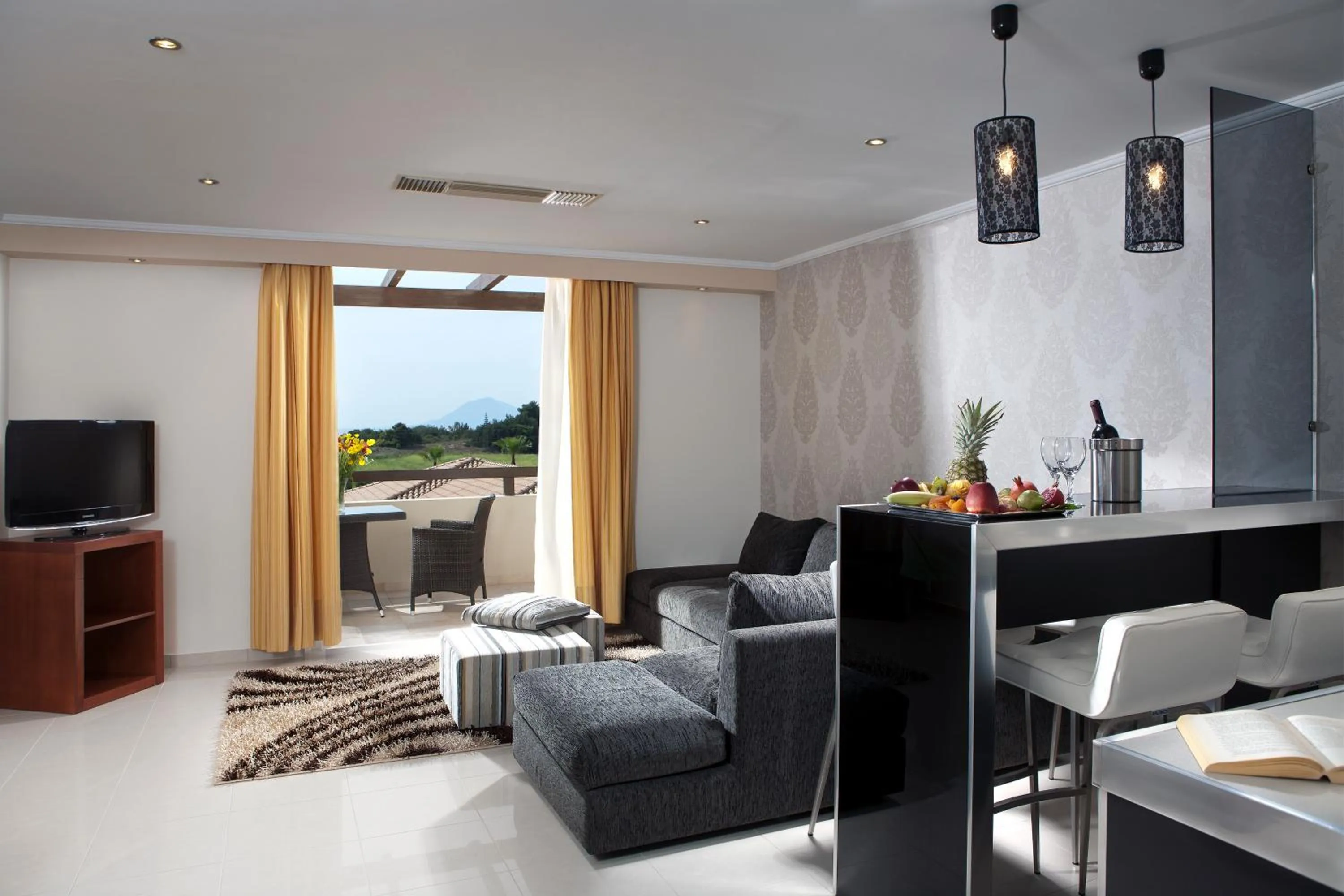 Bedroom in Olympia Golden Beach Resort & Spa