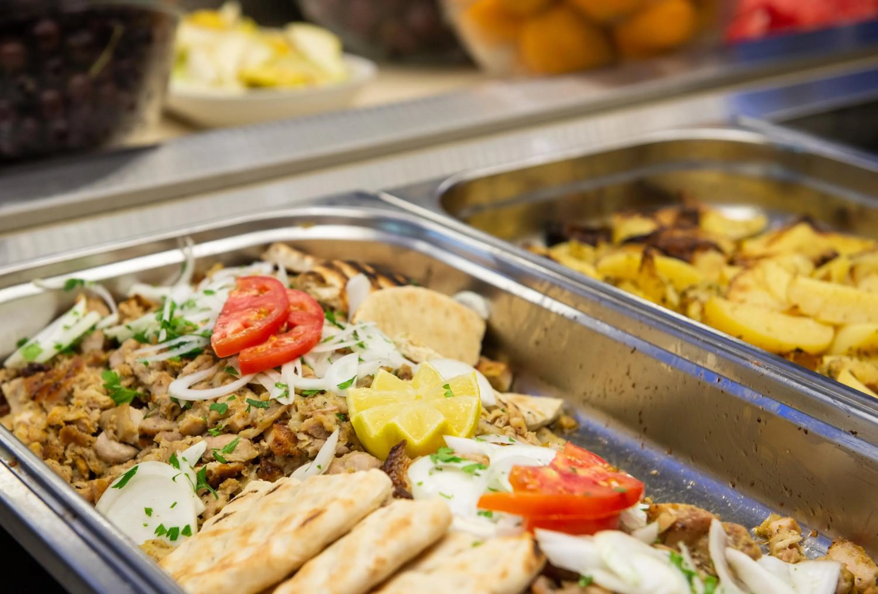 Food close-up in Poseidon Hotel Sea Resort