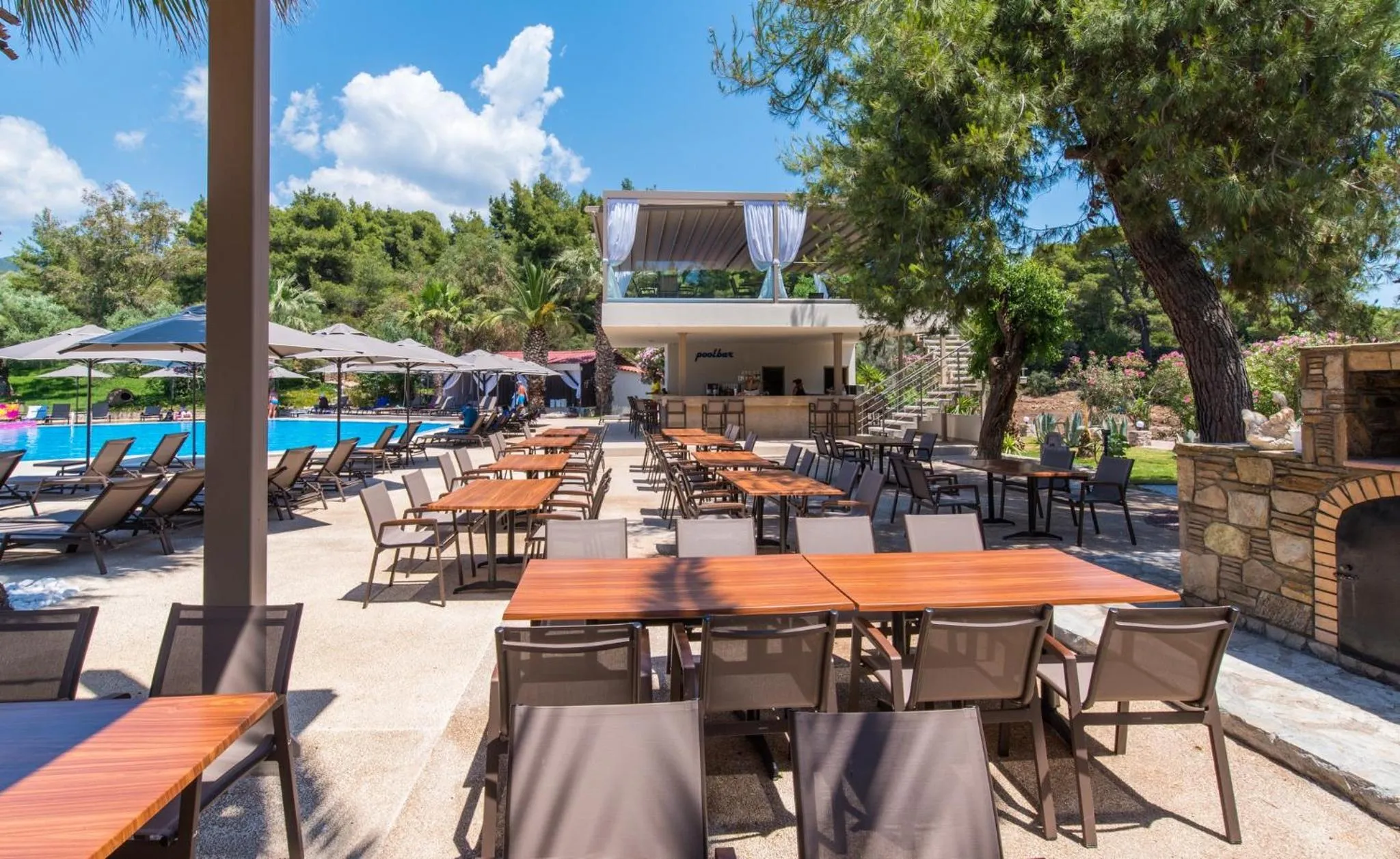 Swimming pool in Poseidon Hotel Sea Resort