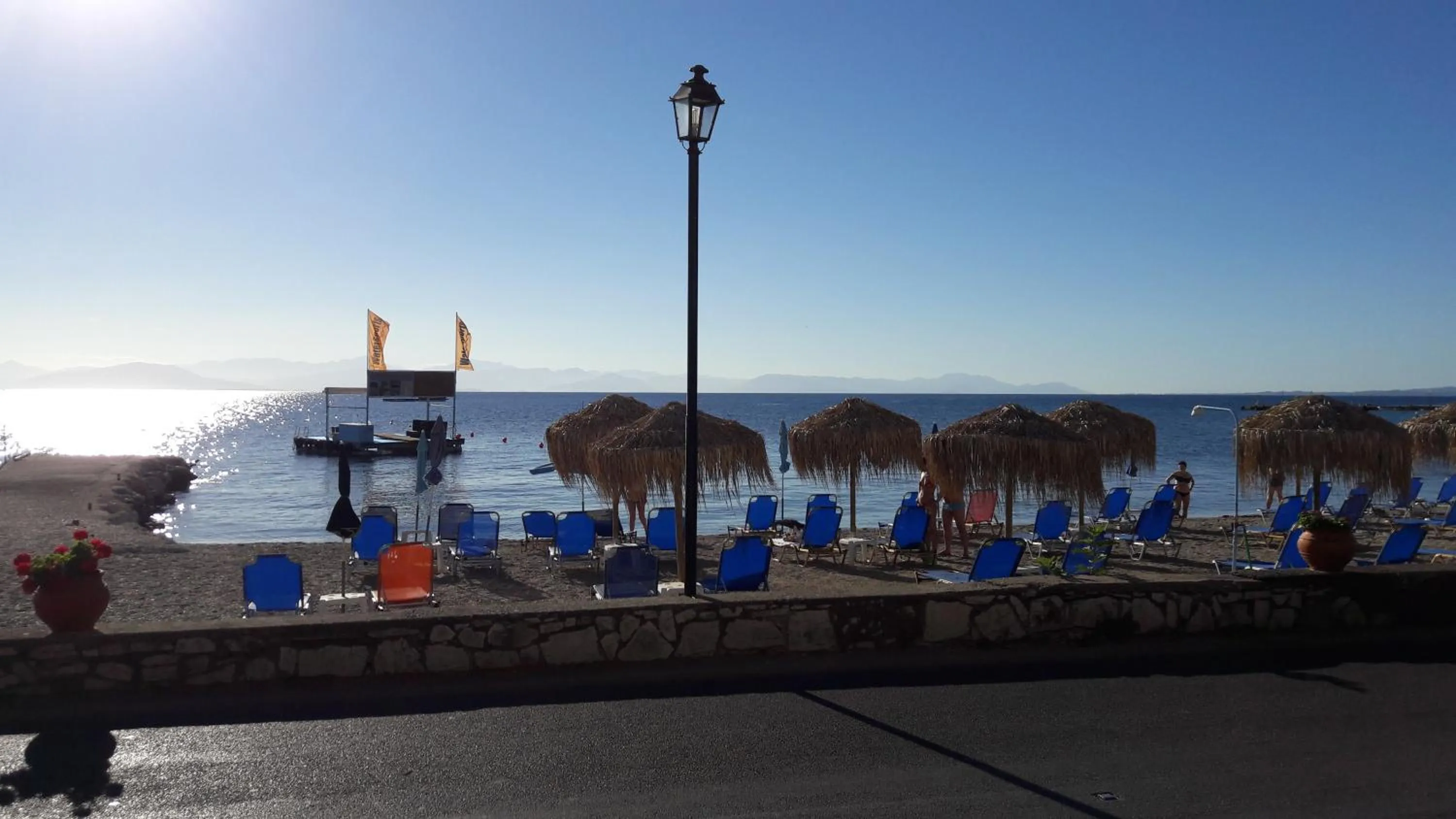 Beach in Eros Beach Hotel