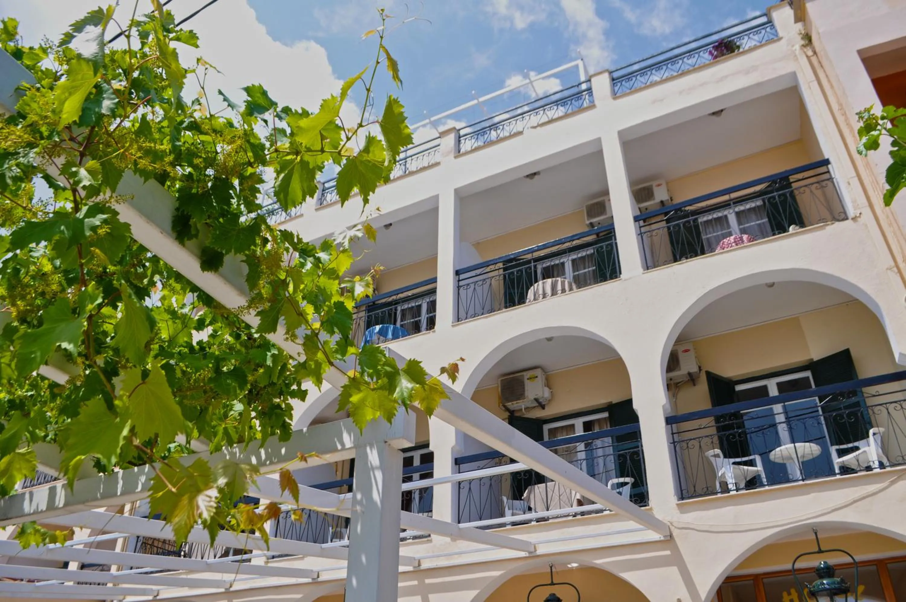 Property building in Eros Beach Hotel