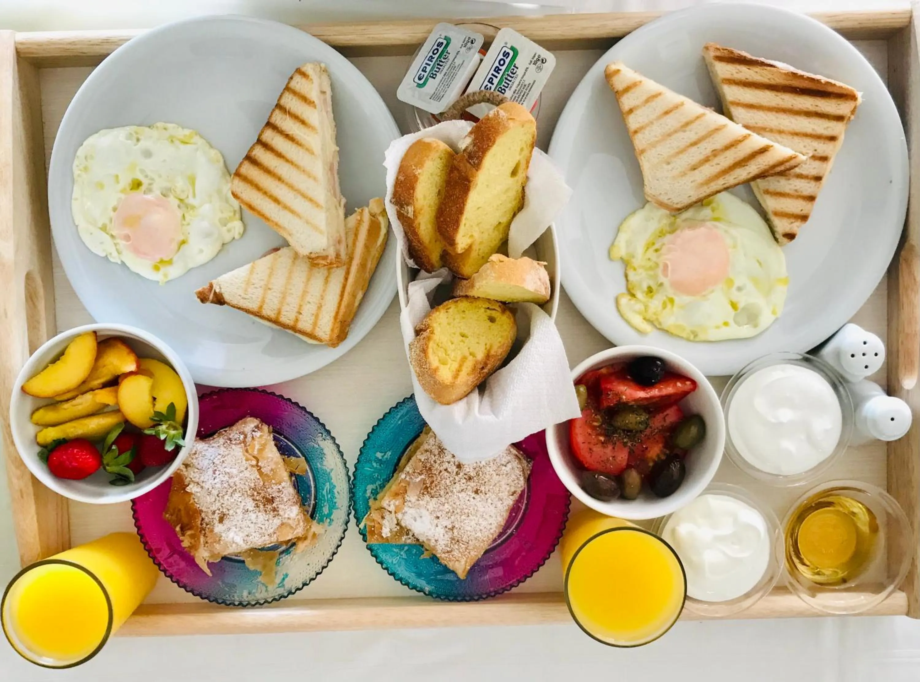 Breakfast in Eros Beach Hotel