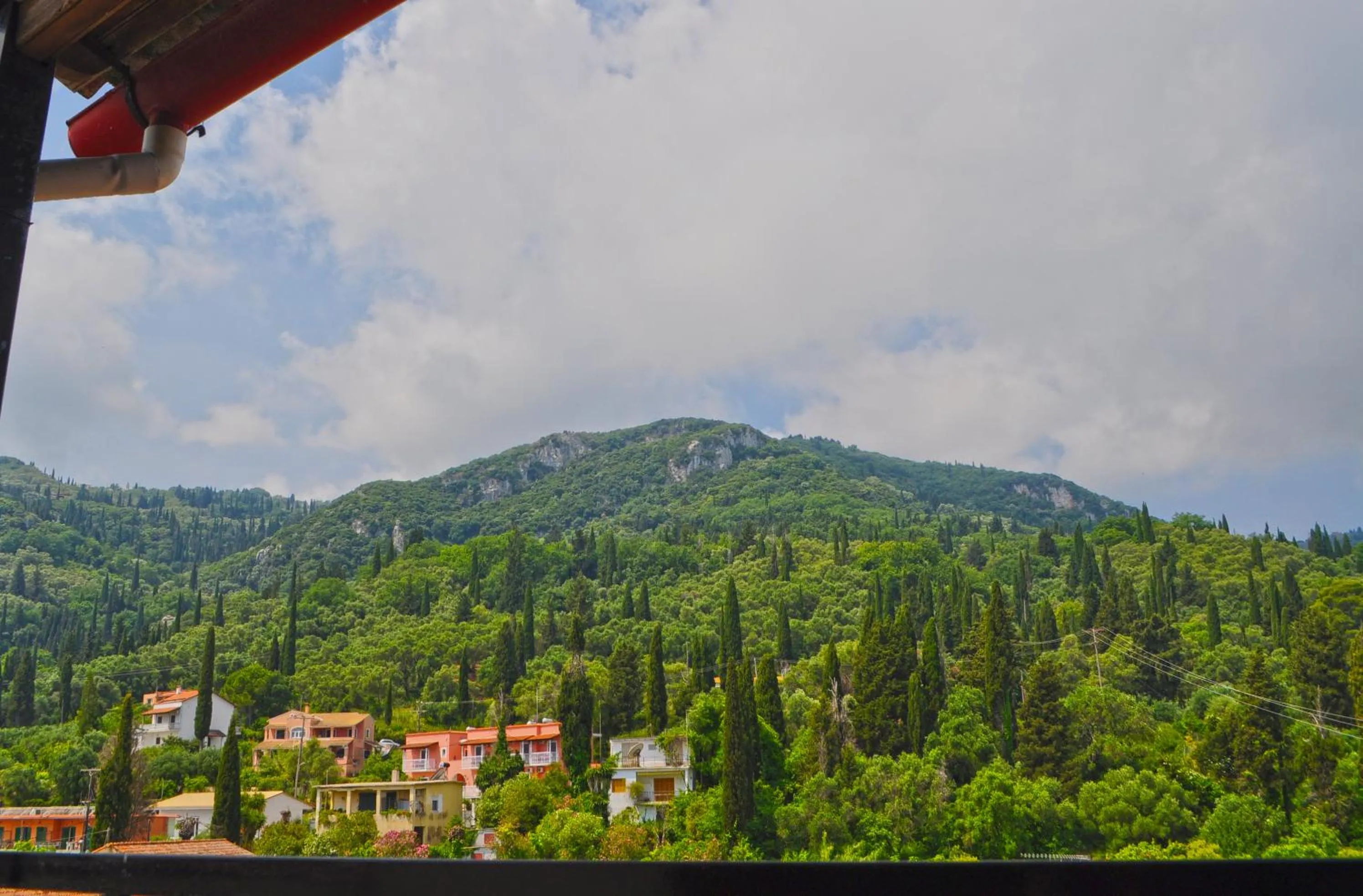 Mountain view in Eros Beach Hotel