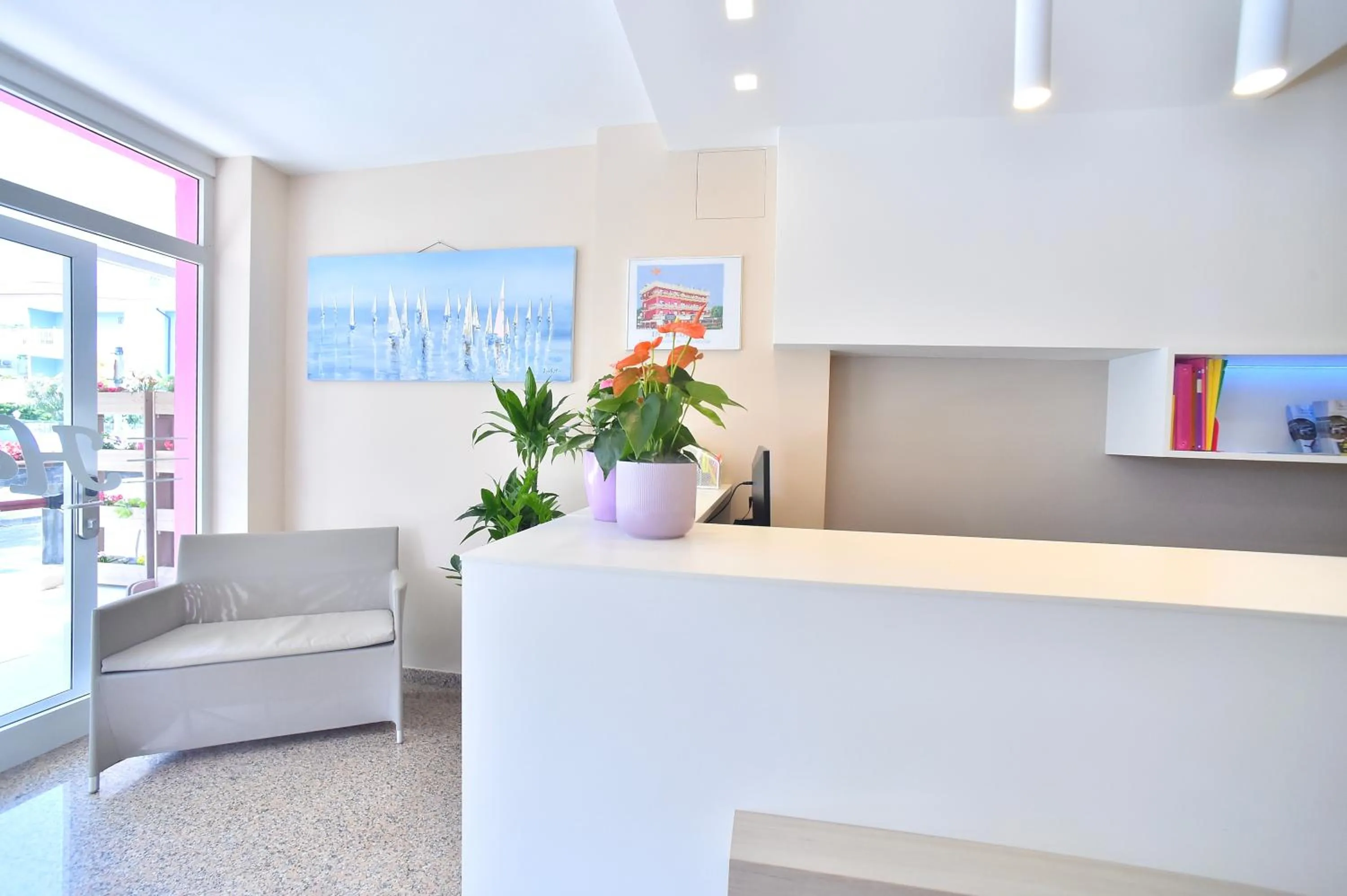 Lobby or reception in Hotel Di Giovanni