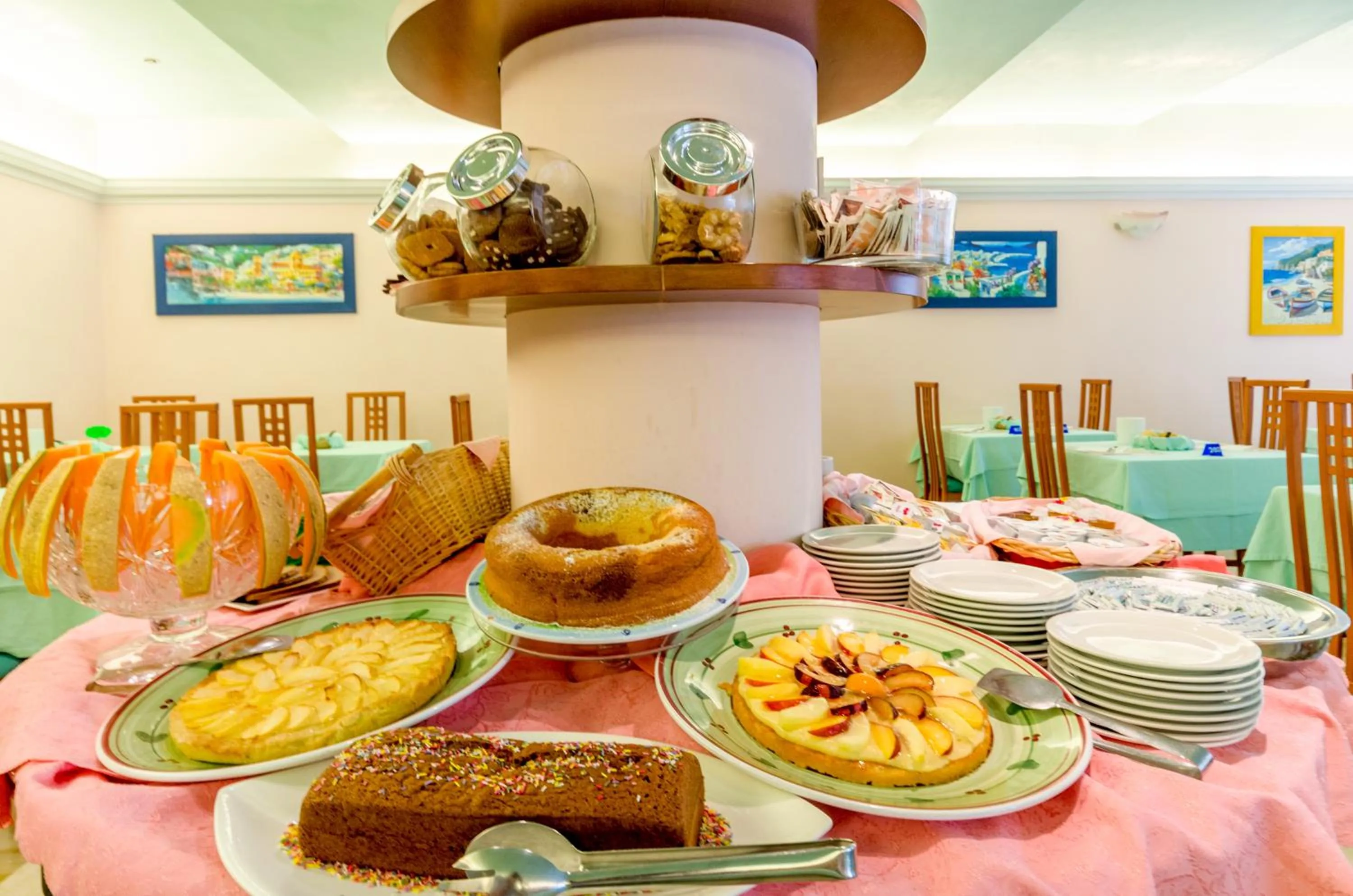 Buffet breakfast in Hotel Di Giovanni