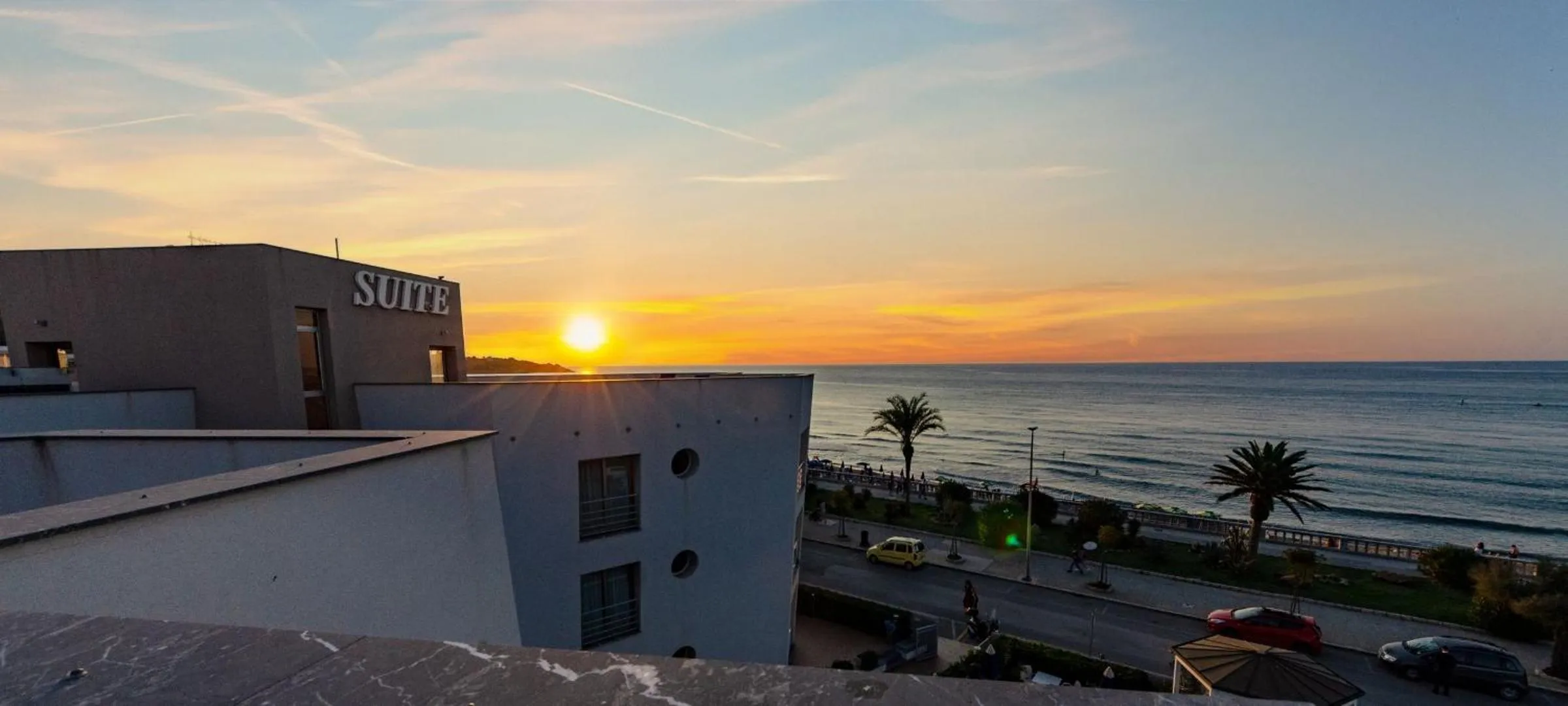 Sunset in Astro Suite Hotel