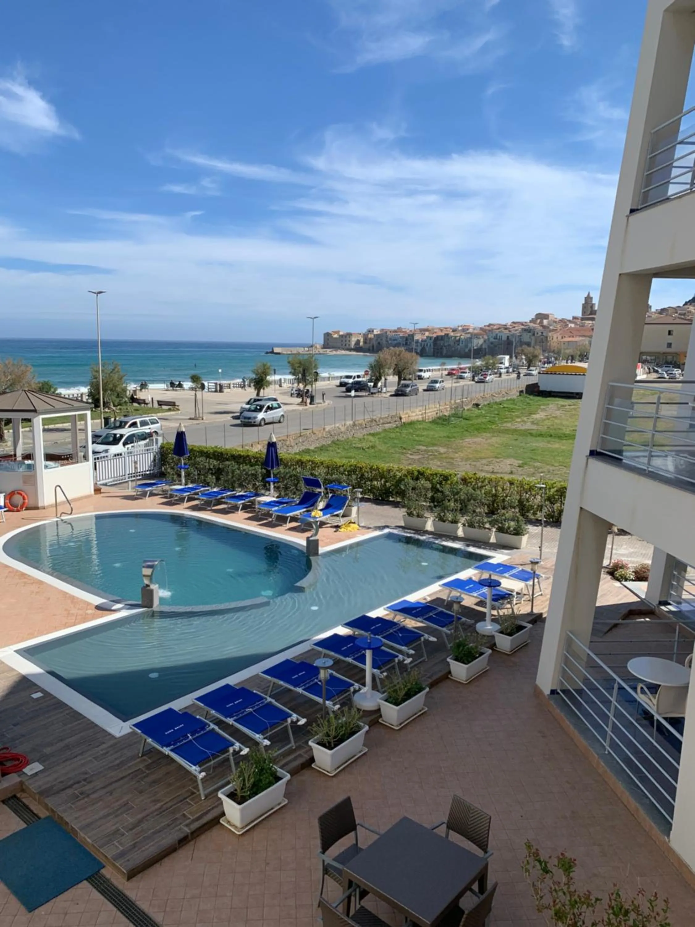 Pool view in Astro Suite Hotel