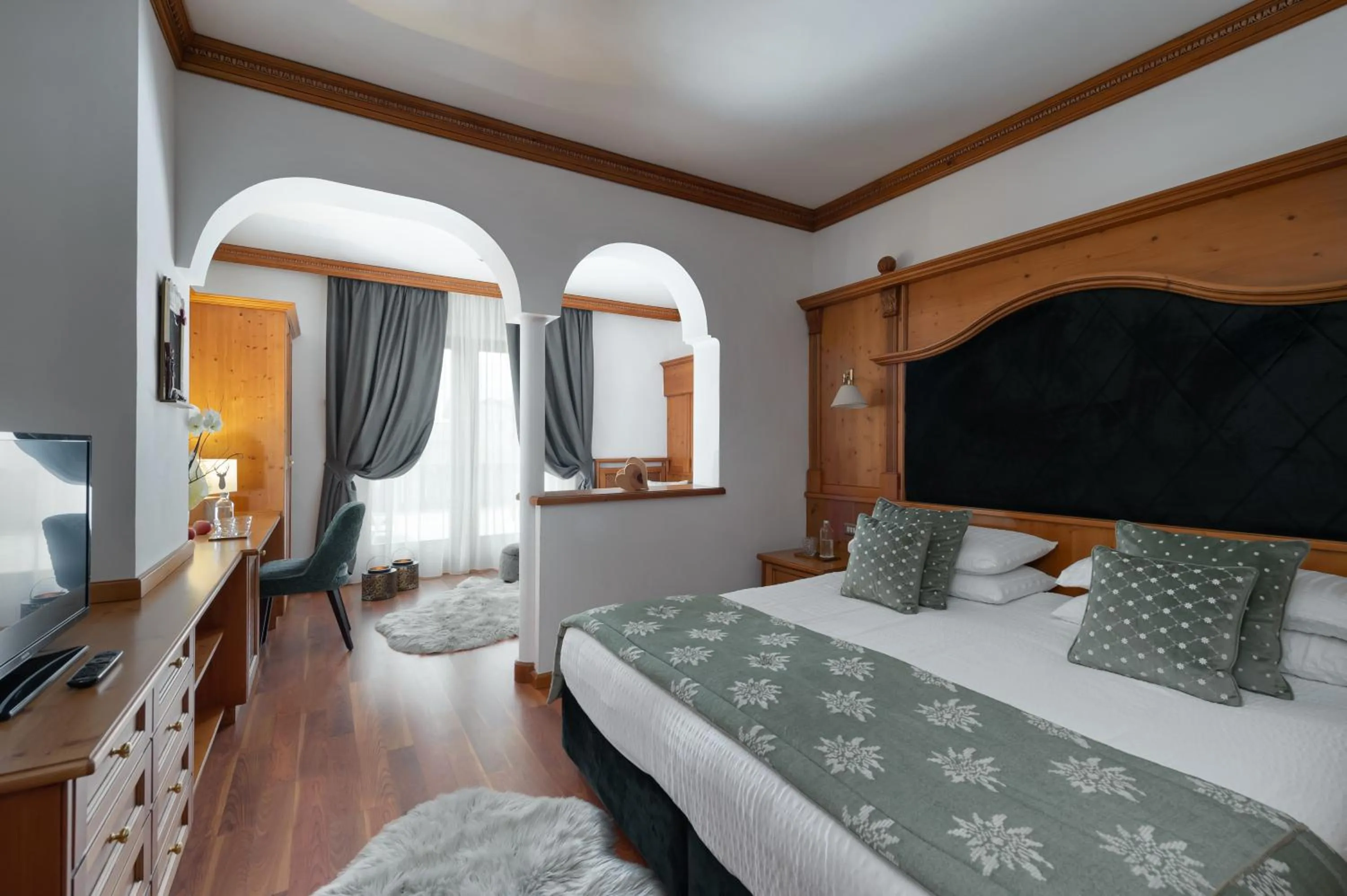 Bed in Brunet - The Dolomites Resort