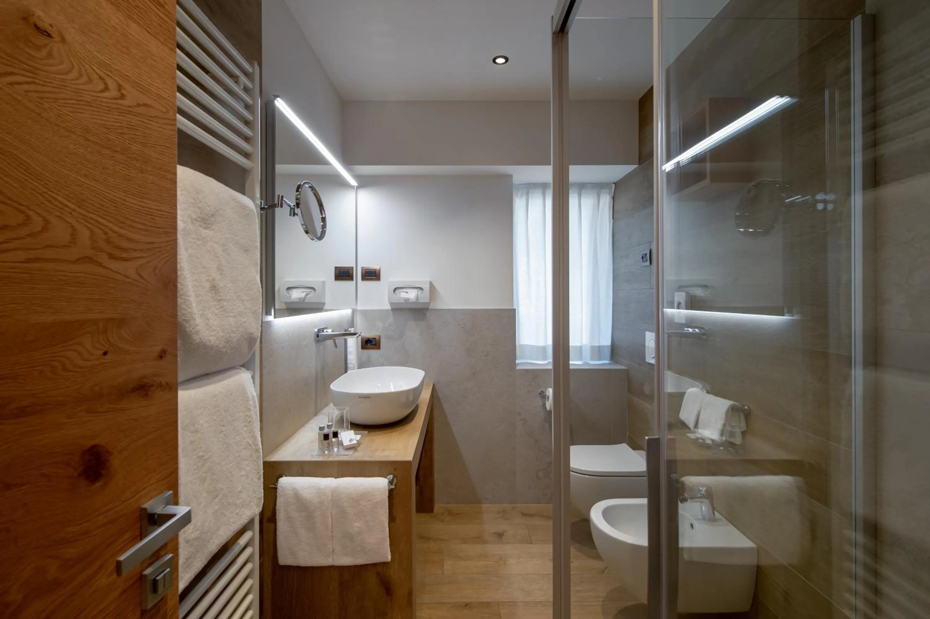 Bathroom in Brunet - The Dolomites Resort