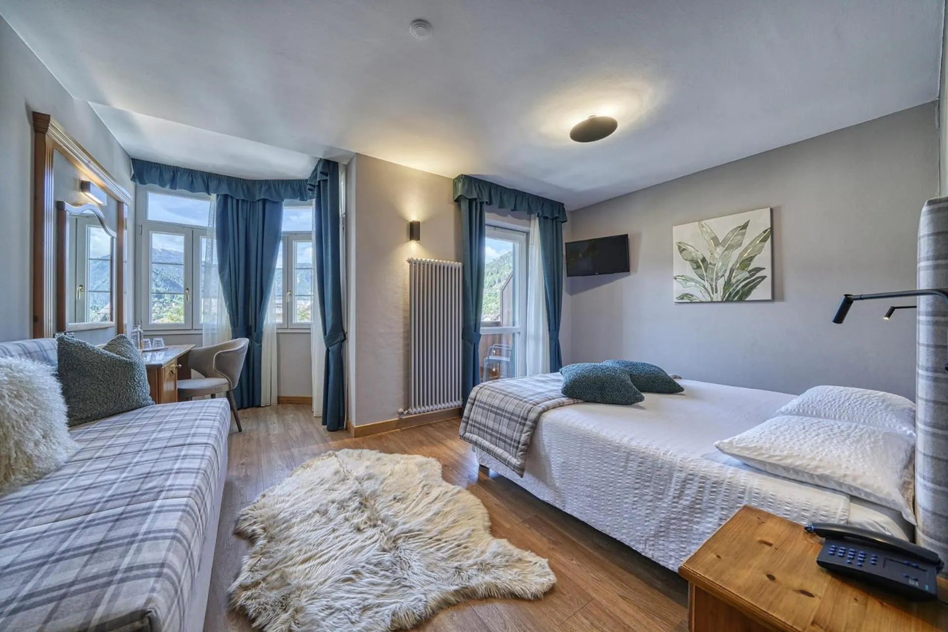 Bedroom, Bed in Brunet - The Dolomites Resort