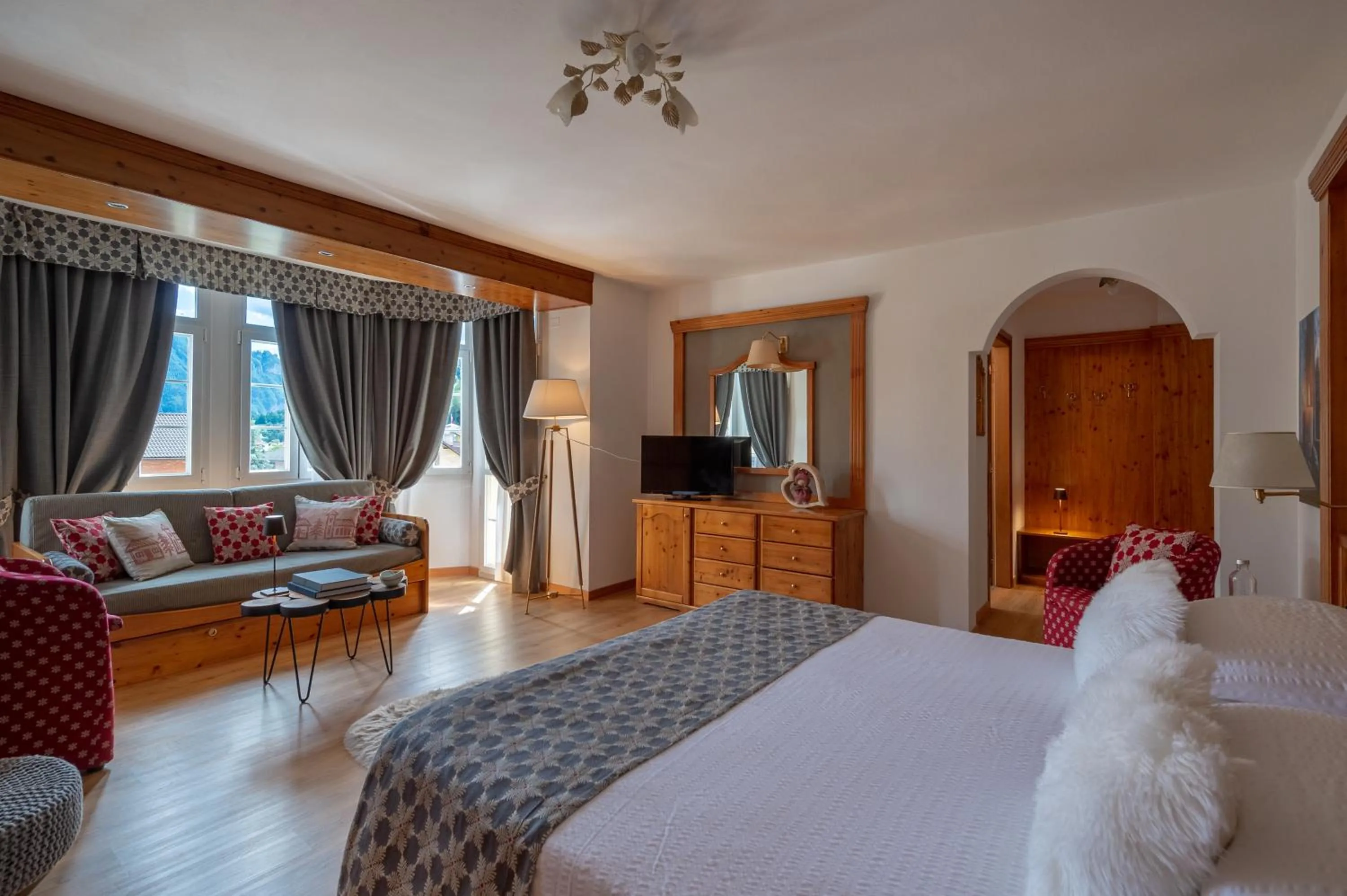 Bed in Brunet - The Dolomites Resort