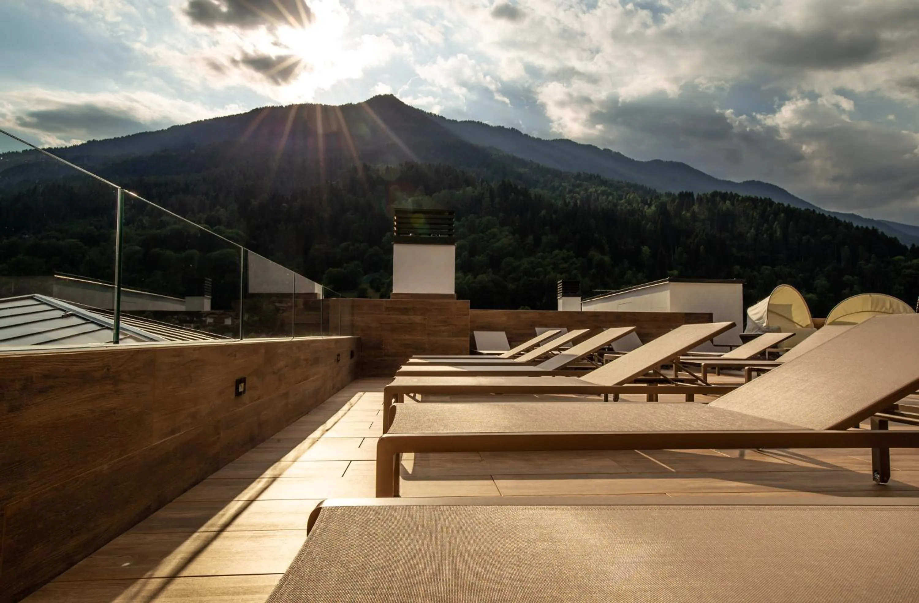 Solarium in Brunet - The Dolomites Resort
